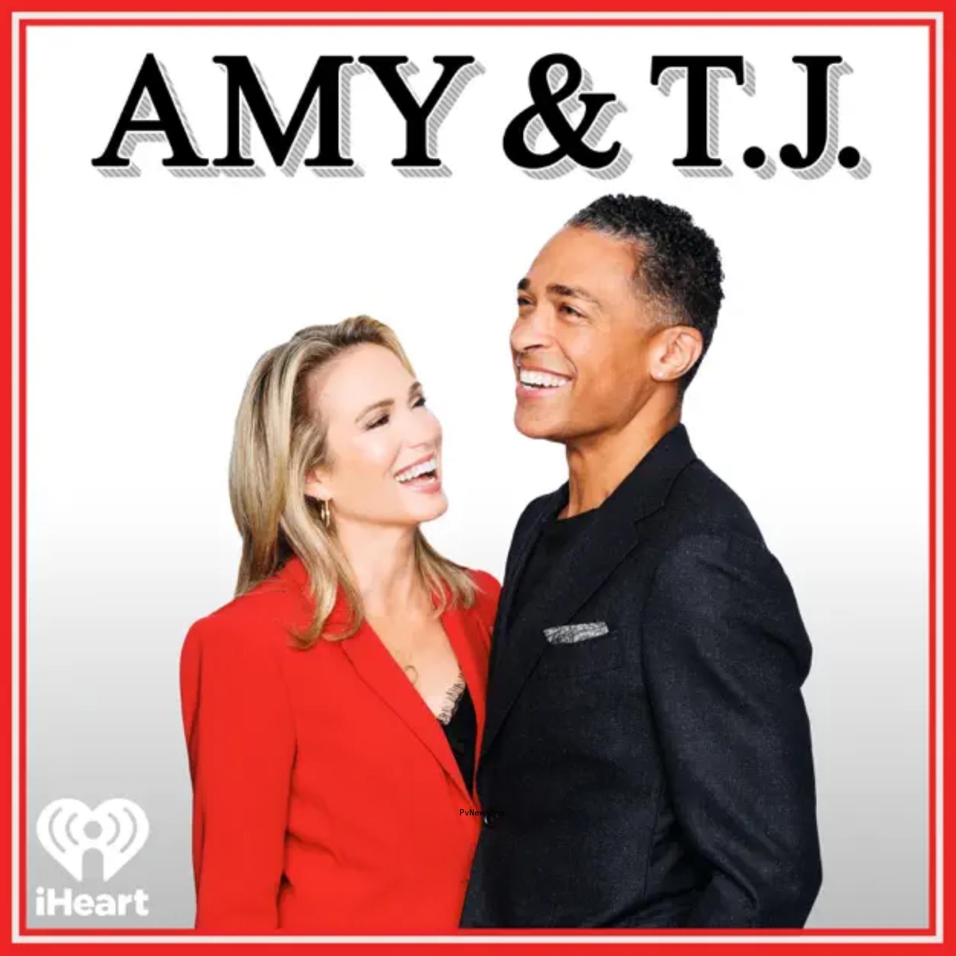 T.J. Holmes and Amy Robach 