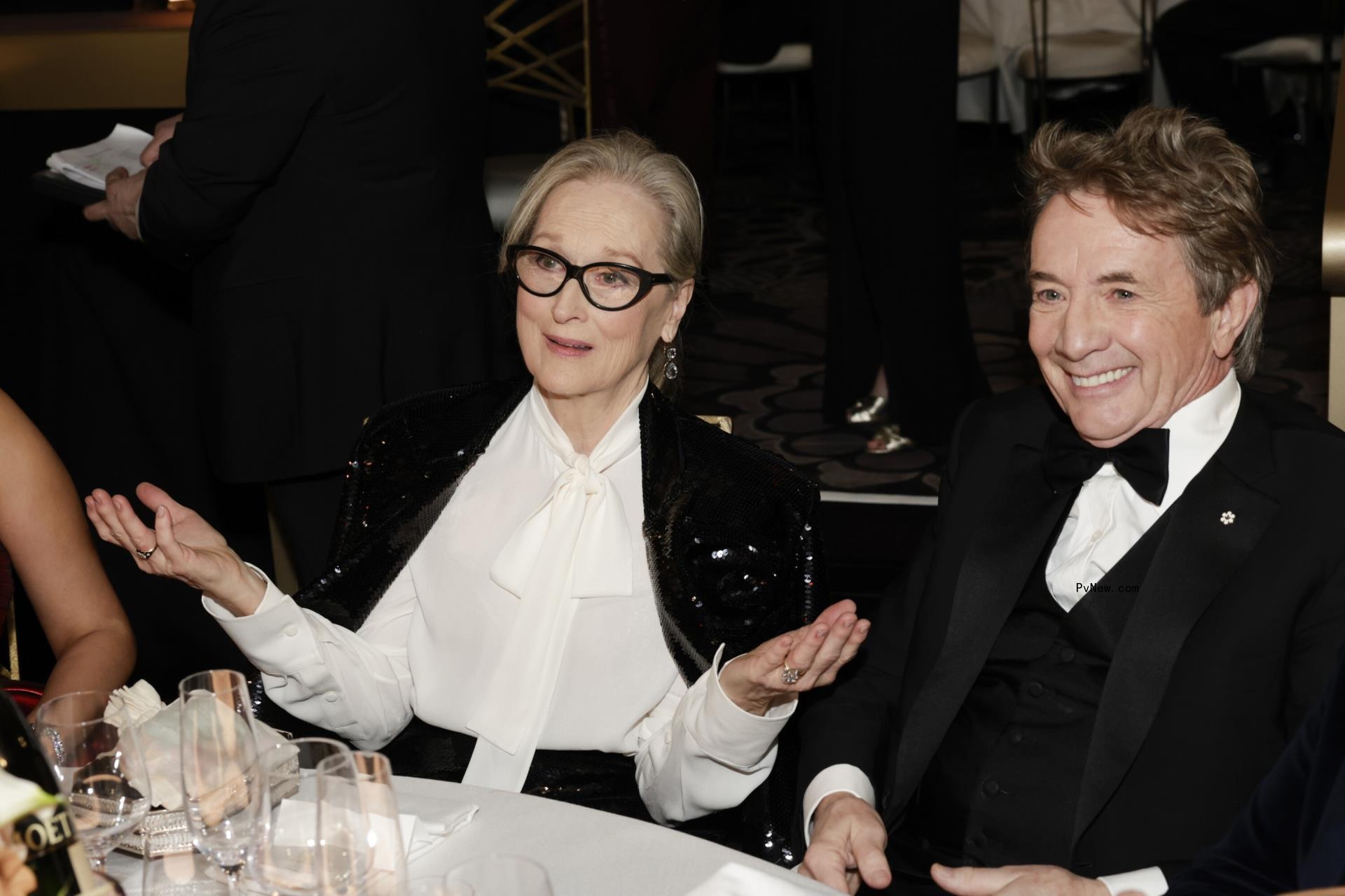 Martin Short and Meryl Streep