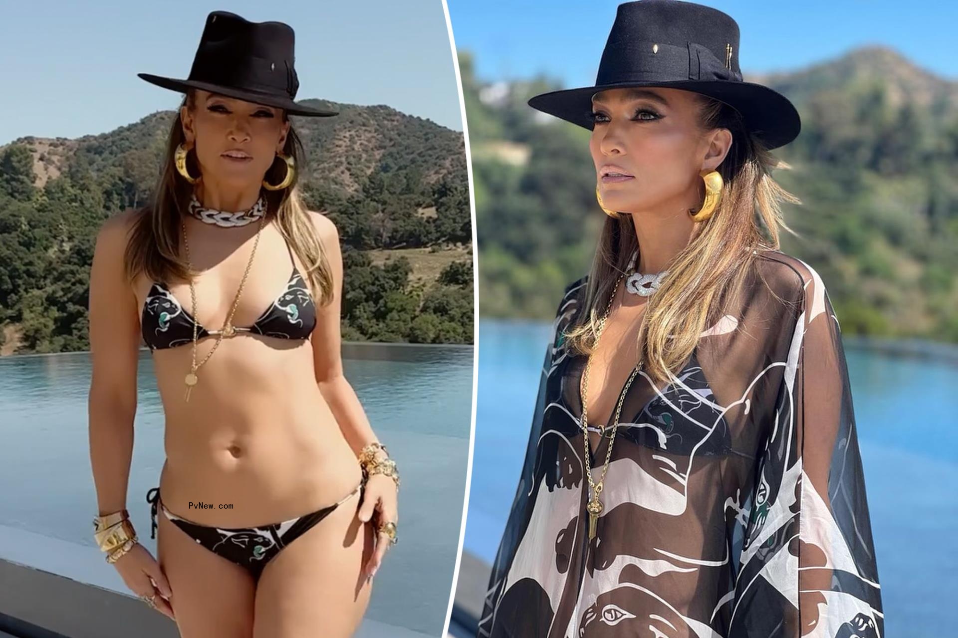 Jennifer Lopez shows off killer curves in bikini while celebrating 54th birthday