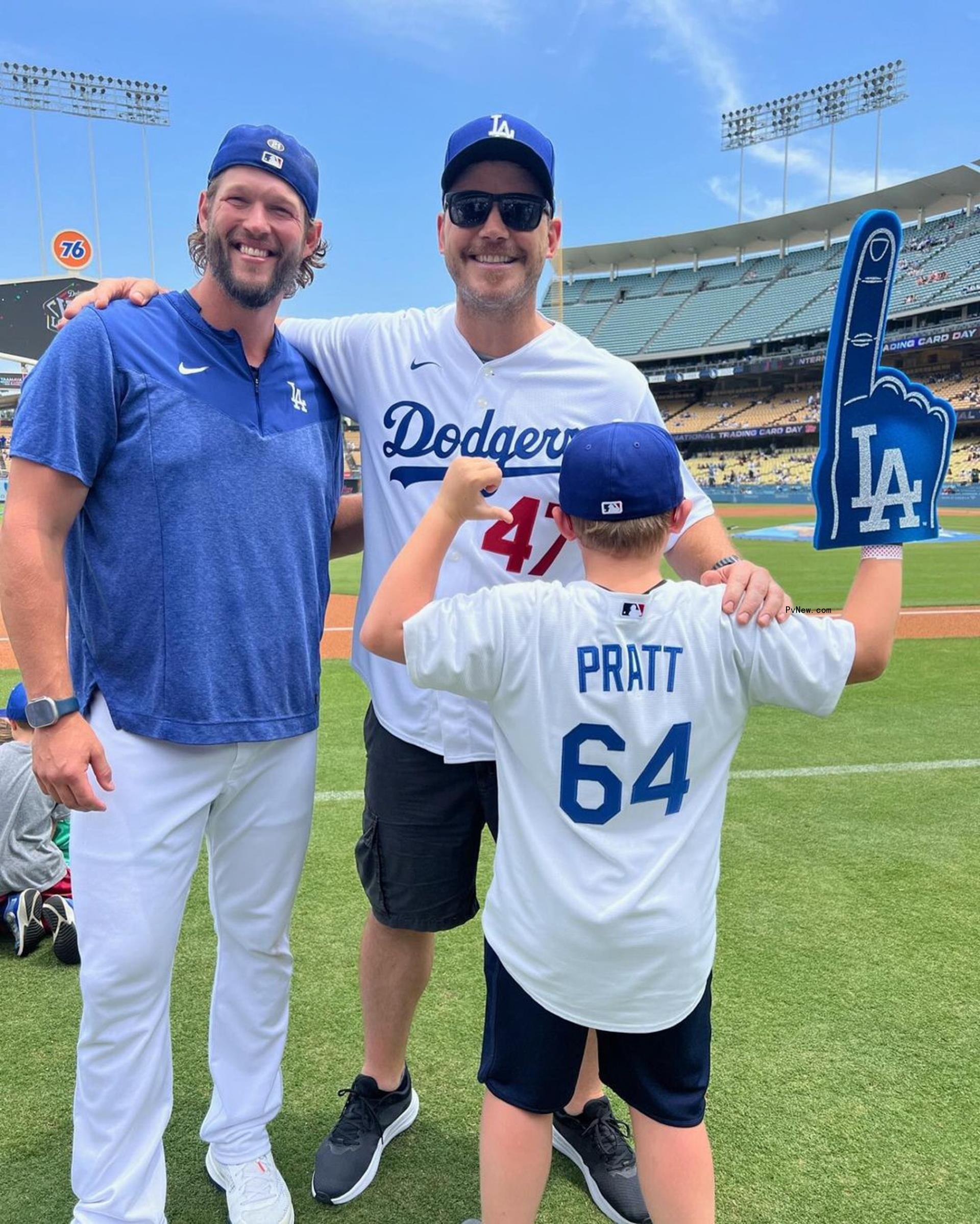 Chris Pratt and his son, Jack.