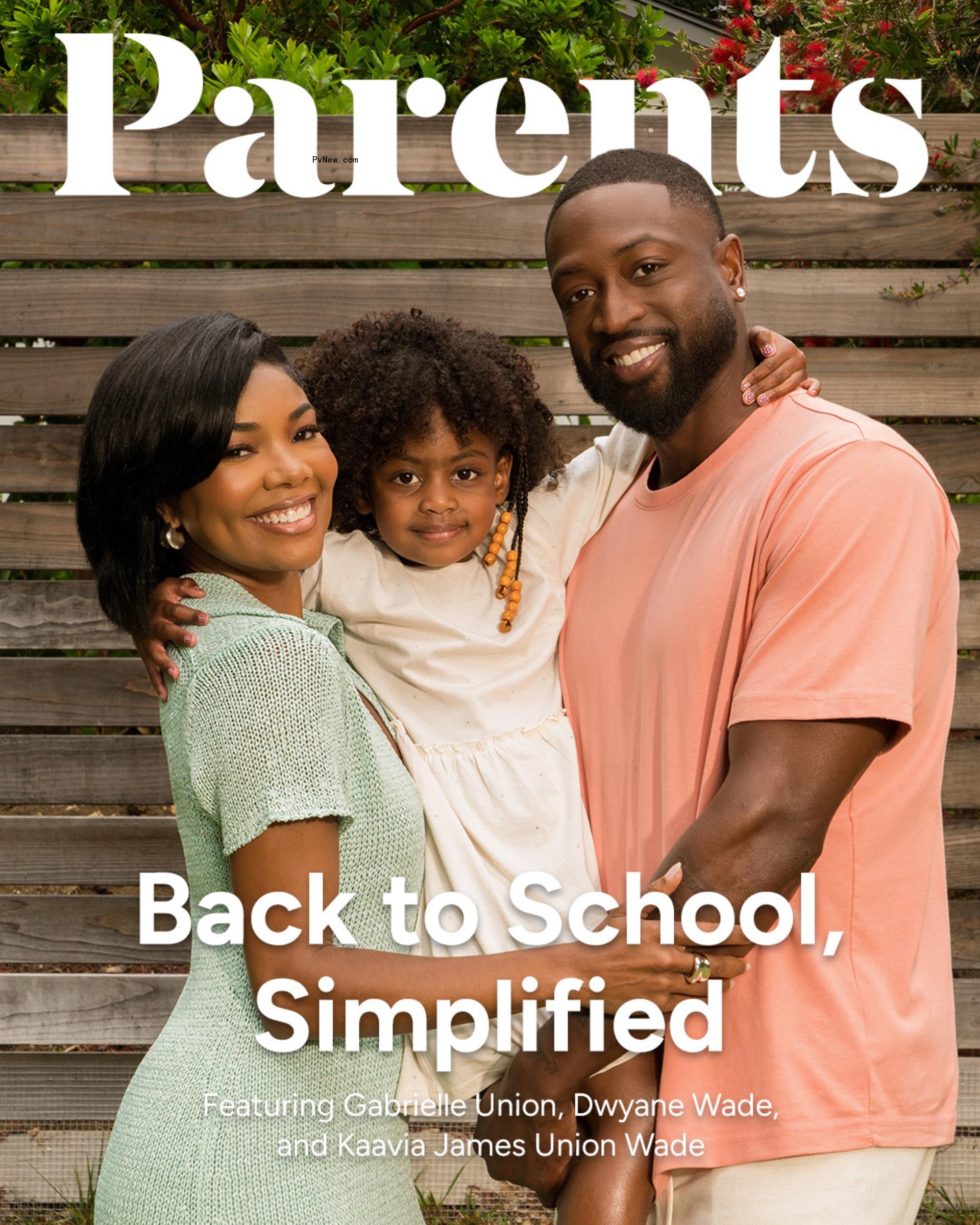 Dwyane Wade, Gabrielle Unio<i></i>n and daughter Kaavia
