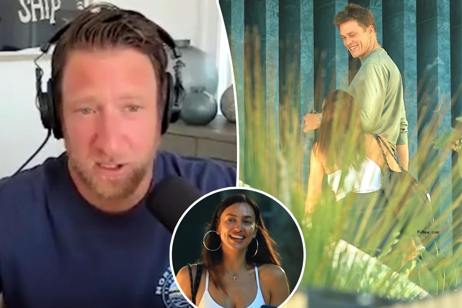 Dave Portnoy defends Irina Shayk ‘throwing herself’ at ‘hot commodity’ Tom Brady