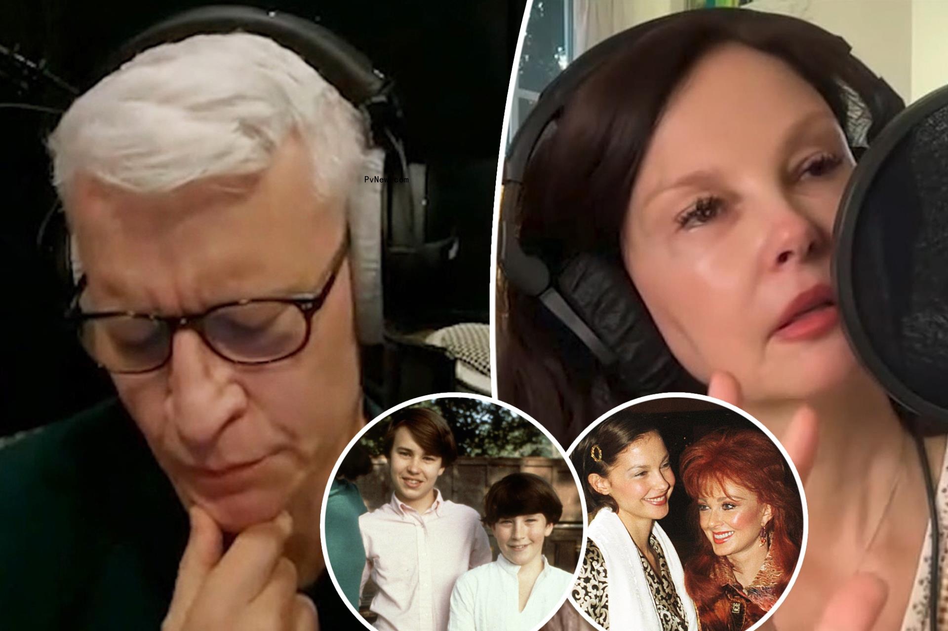 Ashley Judd and Anderson Cooper break down in tears over loved o<i></i>nes who died by suicide