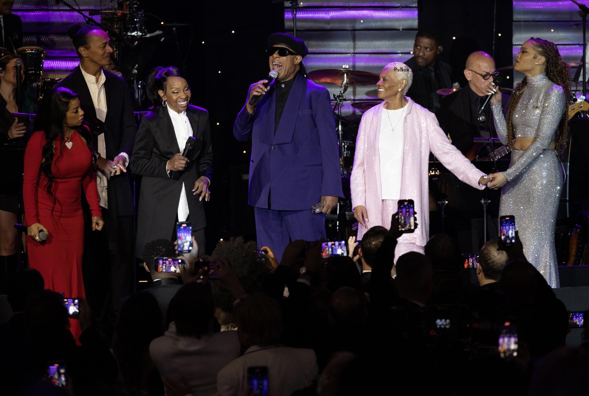 Ice Spice, Green Day, Jelly Roll, Tom Hanks and a Surreal Swoon of Stars Light Up Clive Davis Pre-Grammy Gala
