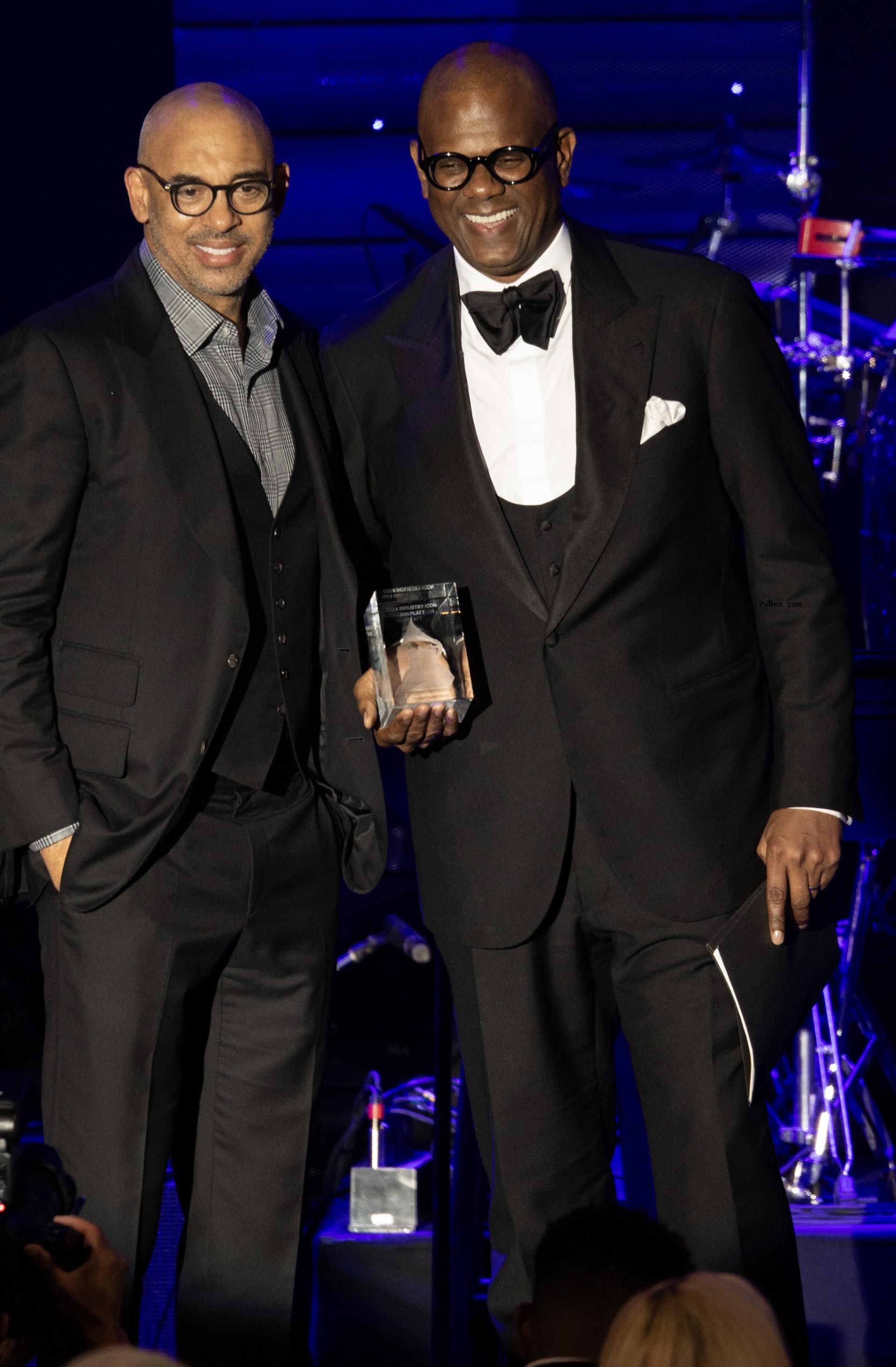 Ice Spice, Green Day, Jelly Roll, Tom Hanks and a Surreal Swoon of Stars Light Up Clive Davis Pre-Grammy Gala