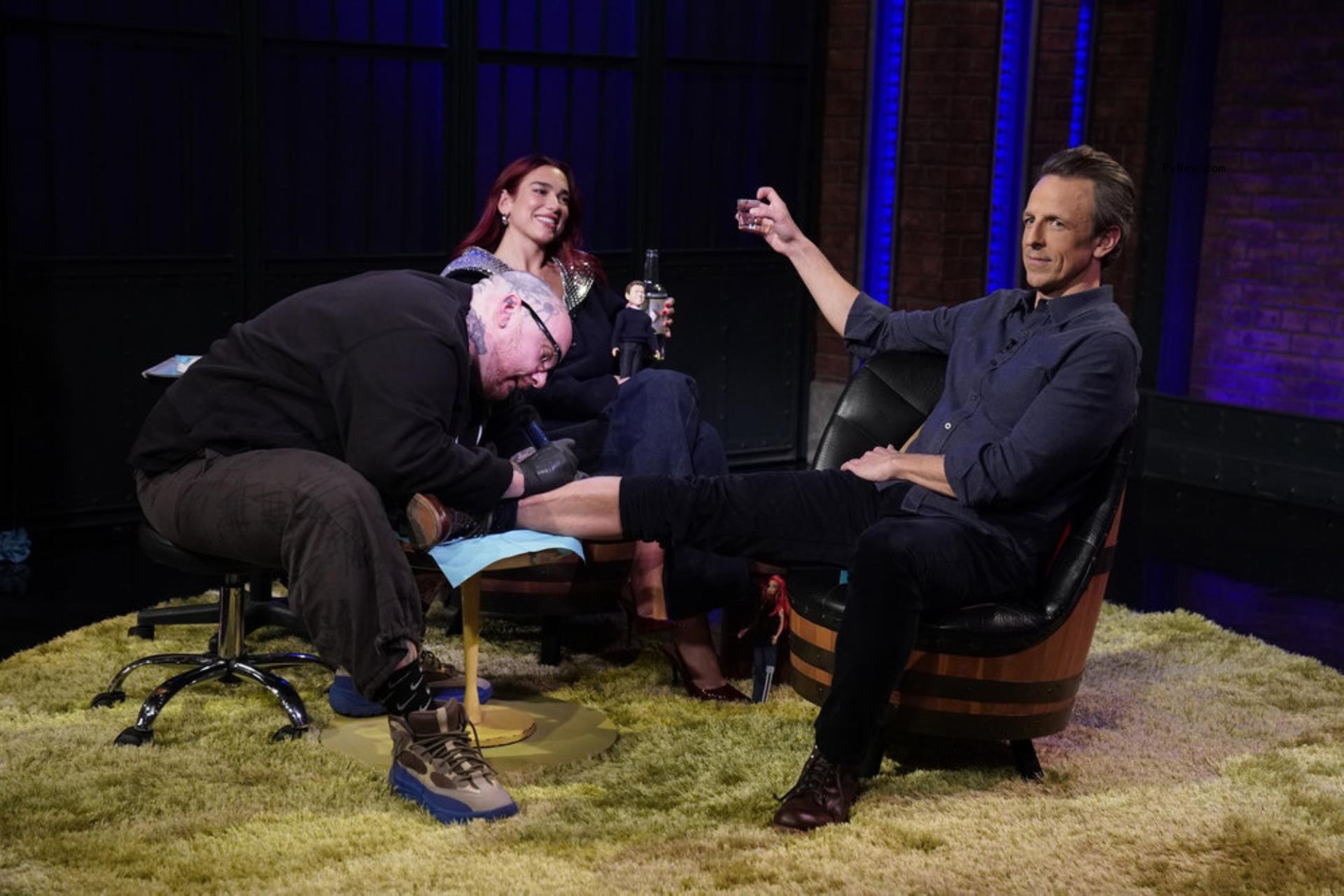 Seth Meyers, Dua Lipa, Bang Bang