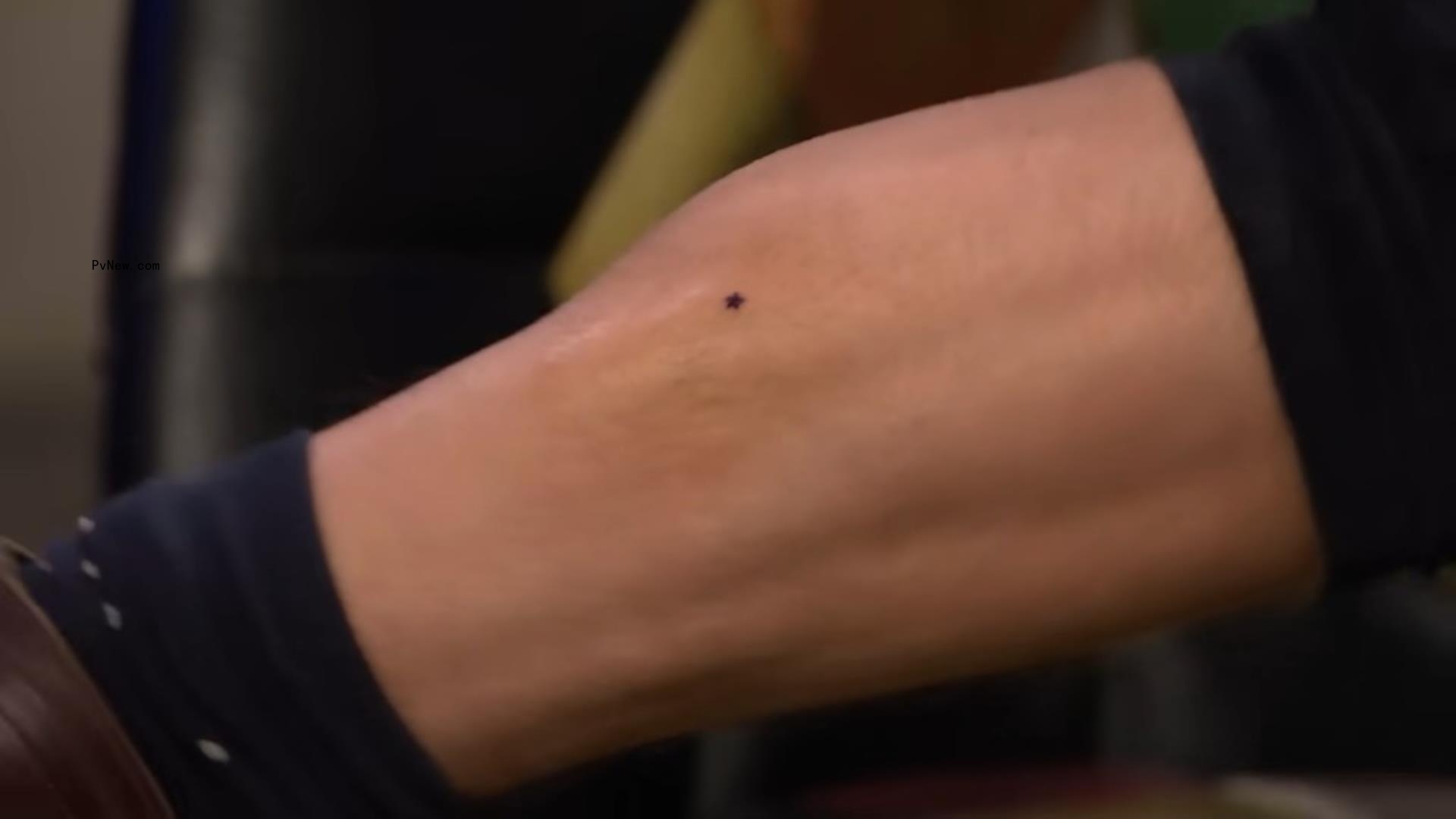 Seth Meyers star tattoo