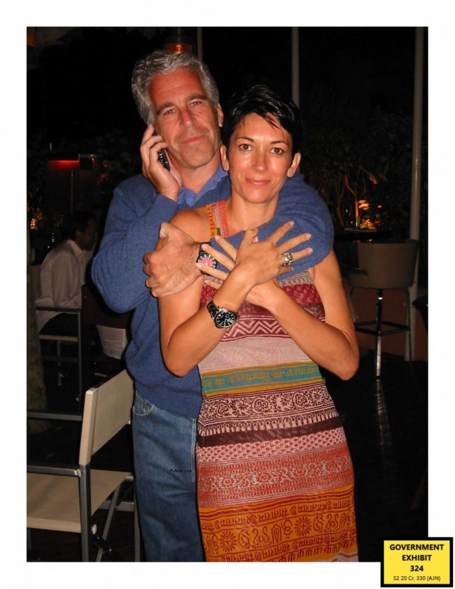 Jeffrey Epstein and Ghislaine Maxwell.