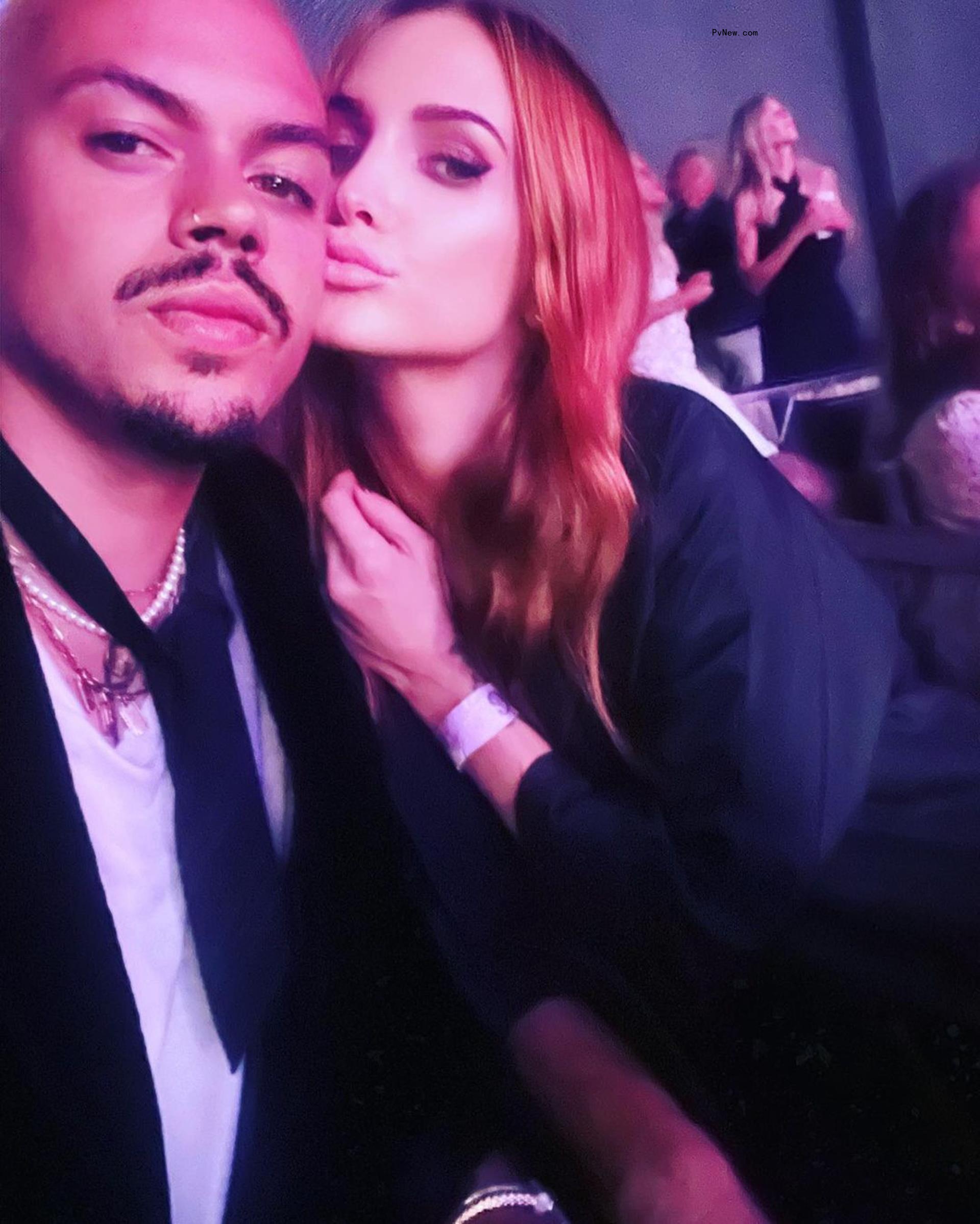 Ashlee Simpson and Evan Ross