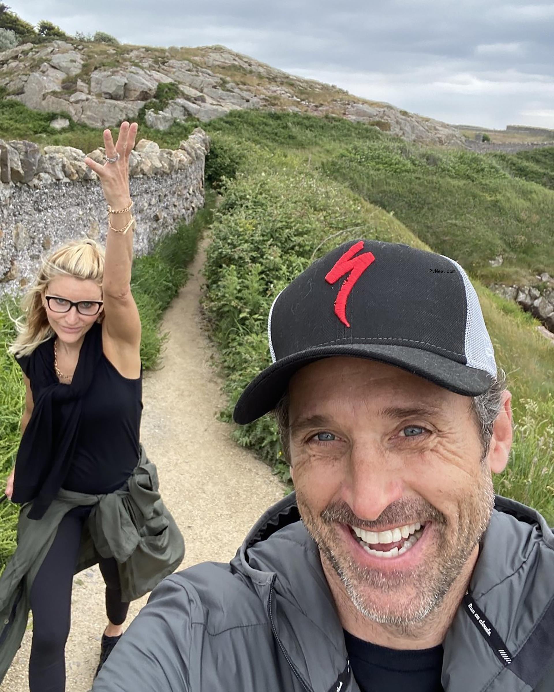 Jillian and Patrick Dempsey