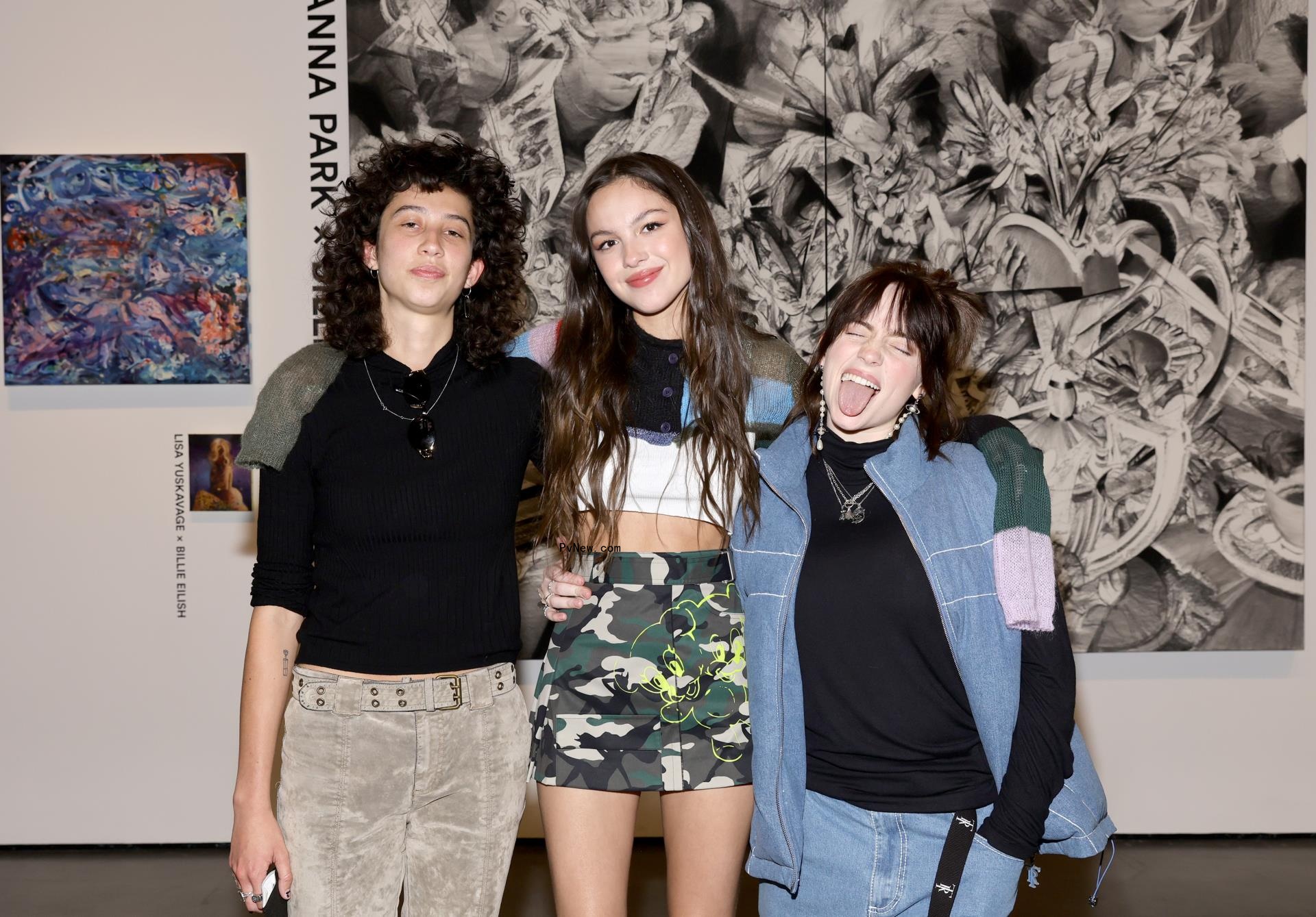 Billie Eilish, Olivia Rodrigo and Lana Del Rey Celebrate Interscope Exhibit at LACMA