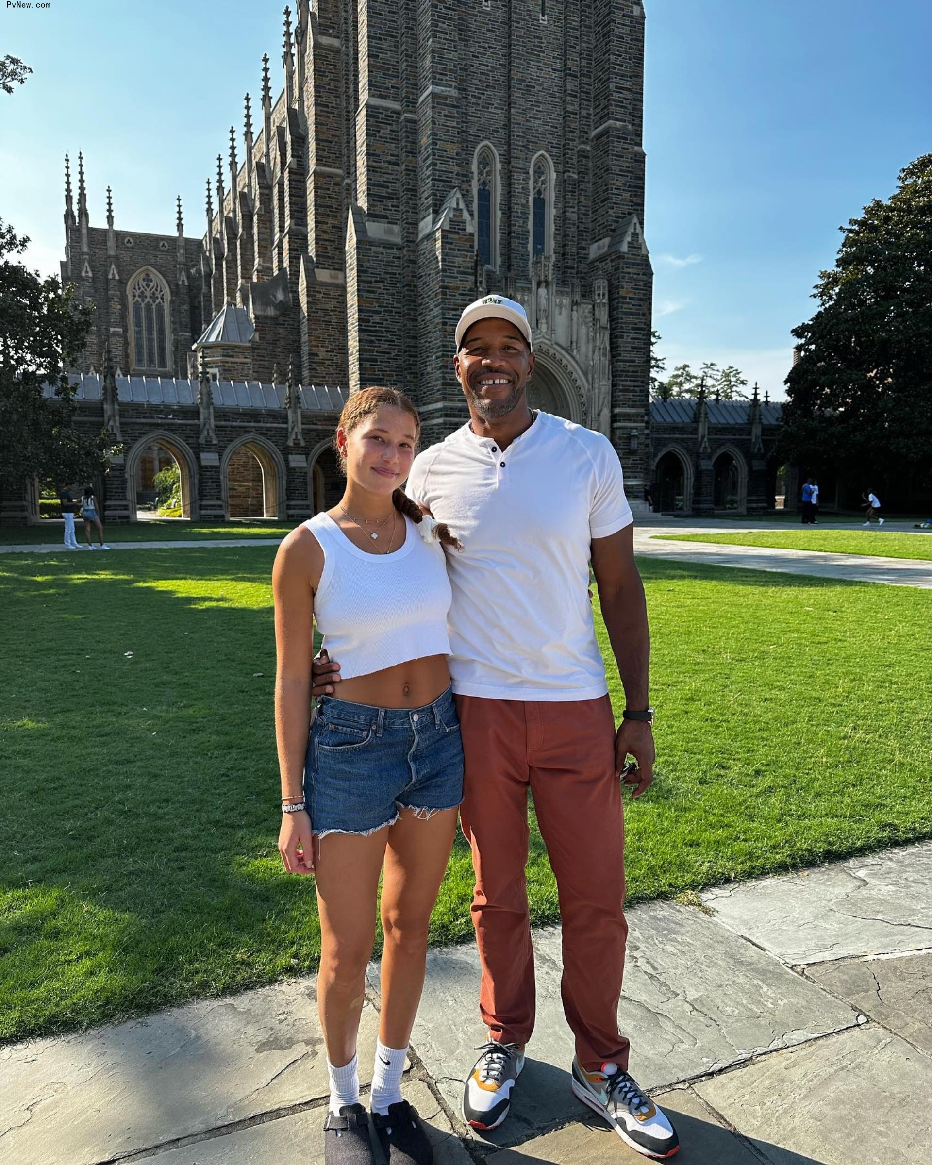 Michael Strahan and daughter Sophia
