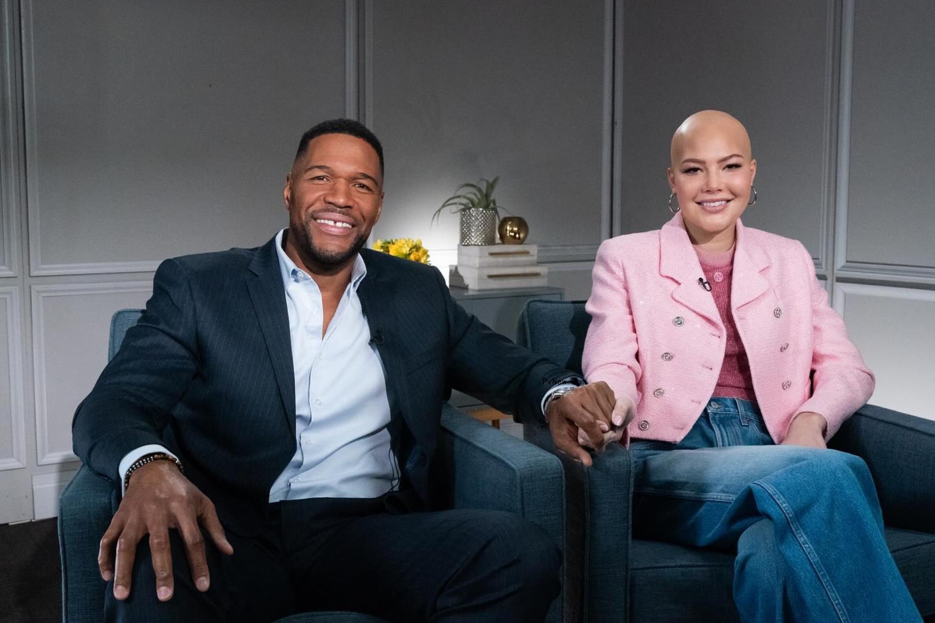 Michael Strahan and his daughter Isabella