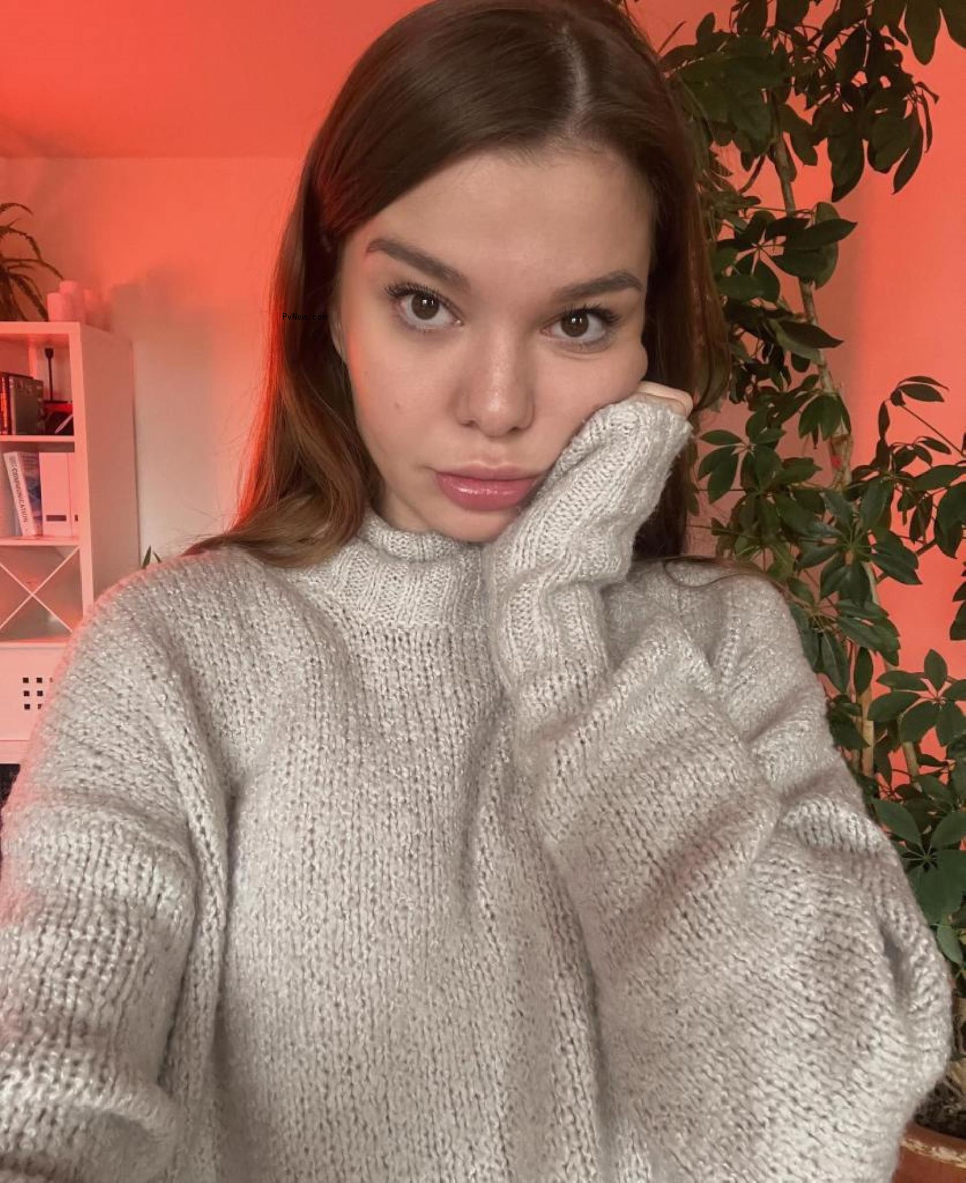 armie hammer's fiancee marina gris in a selfie
