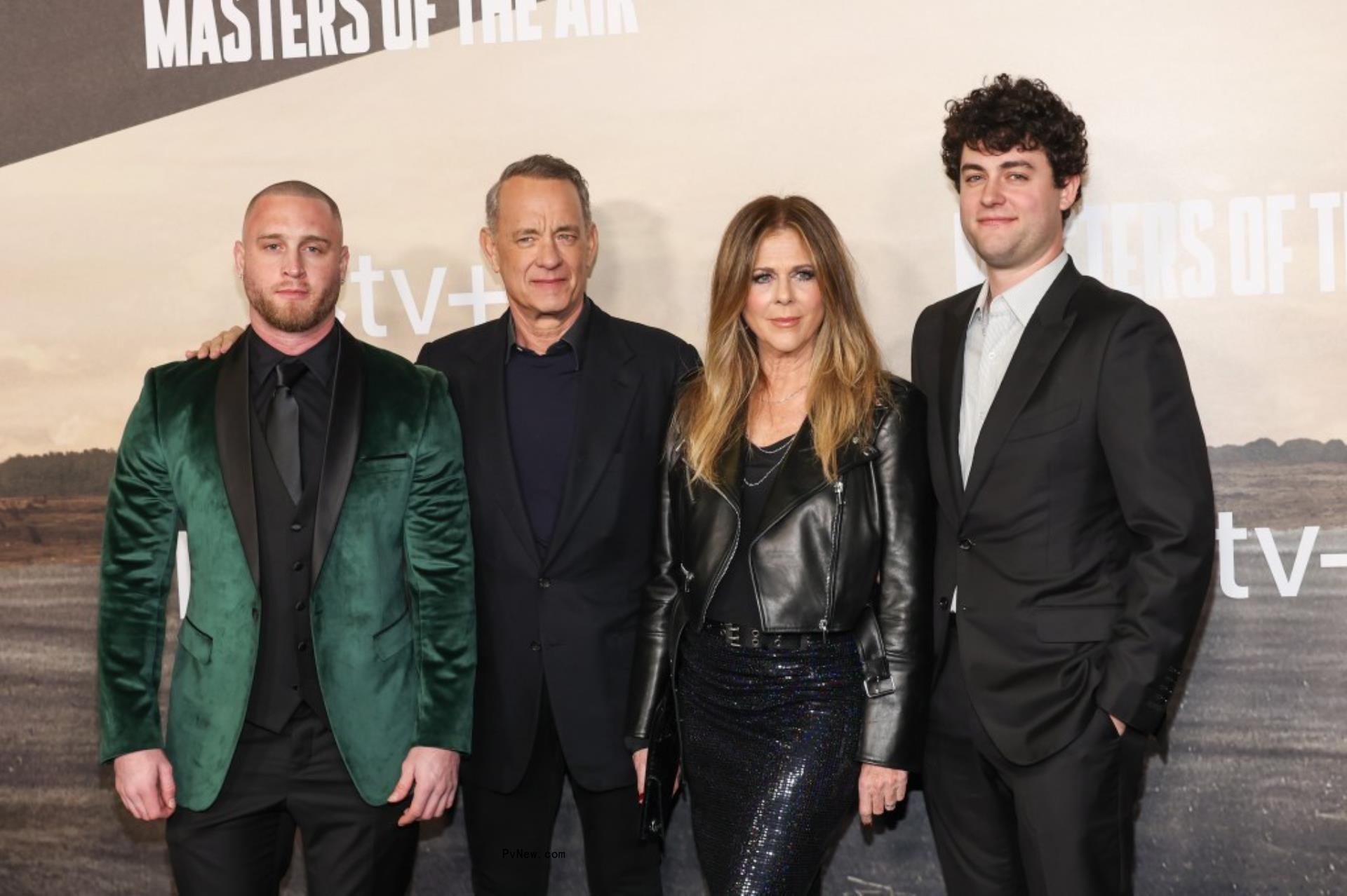 chet hanks, tom hanks, rita wilson, truman hanks