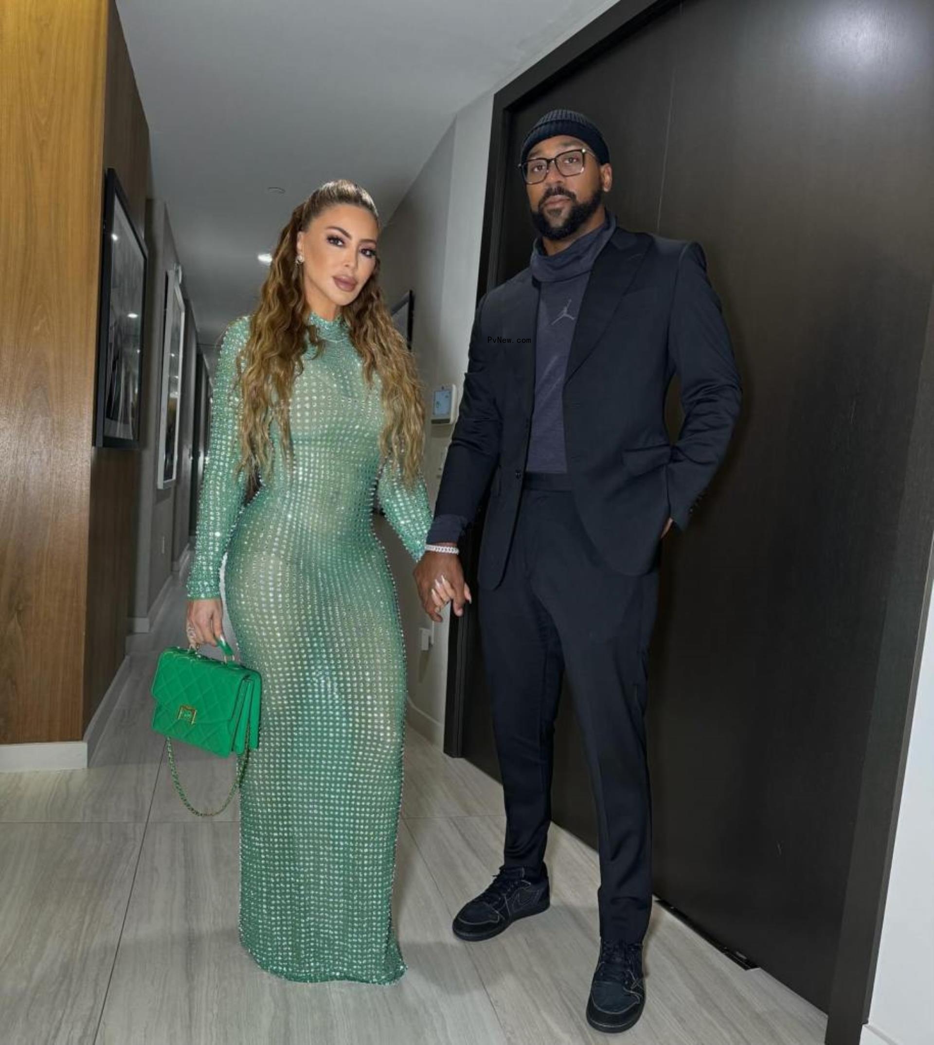 Marcus Jordan and Larsa Pippen.