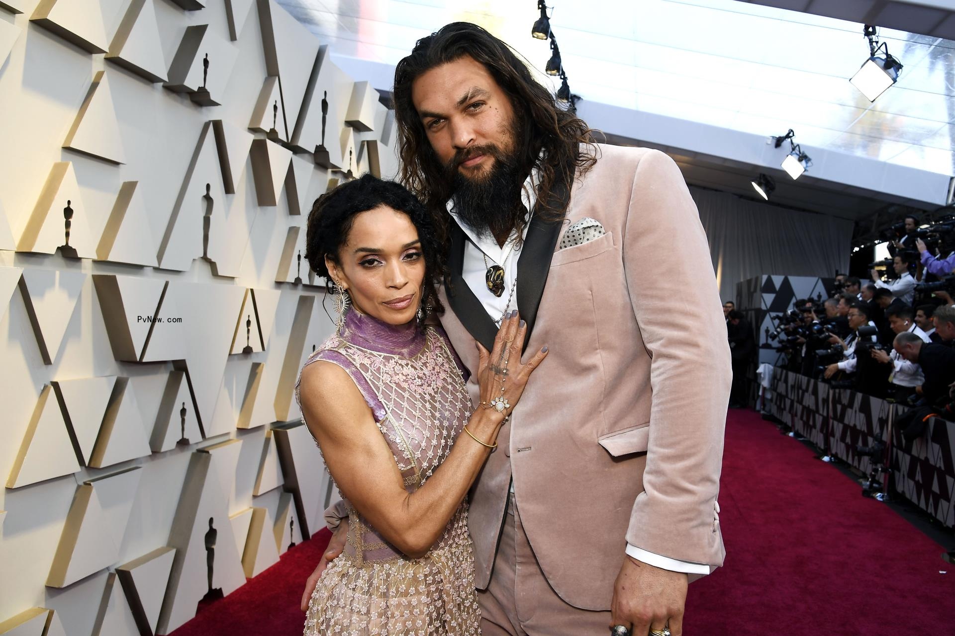 Jason Momoa and Lisa Bonet