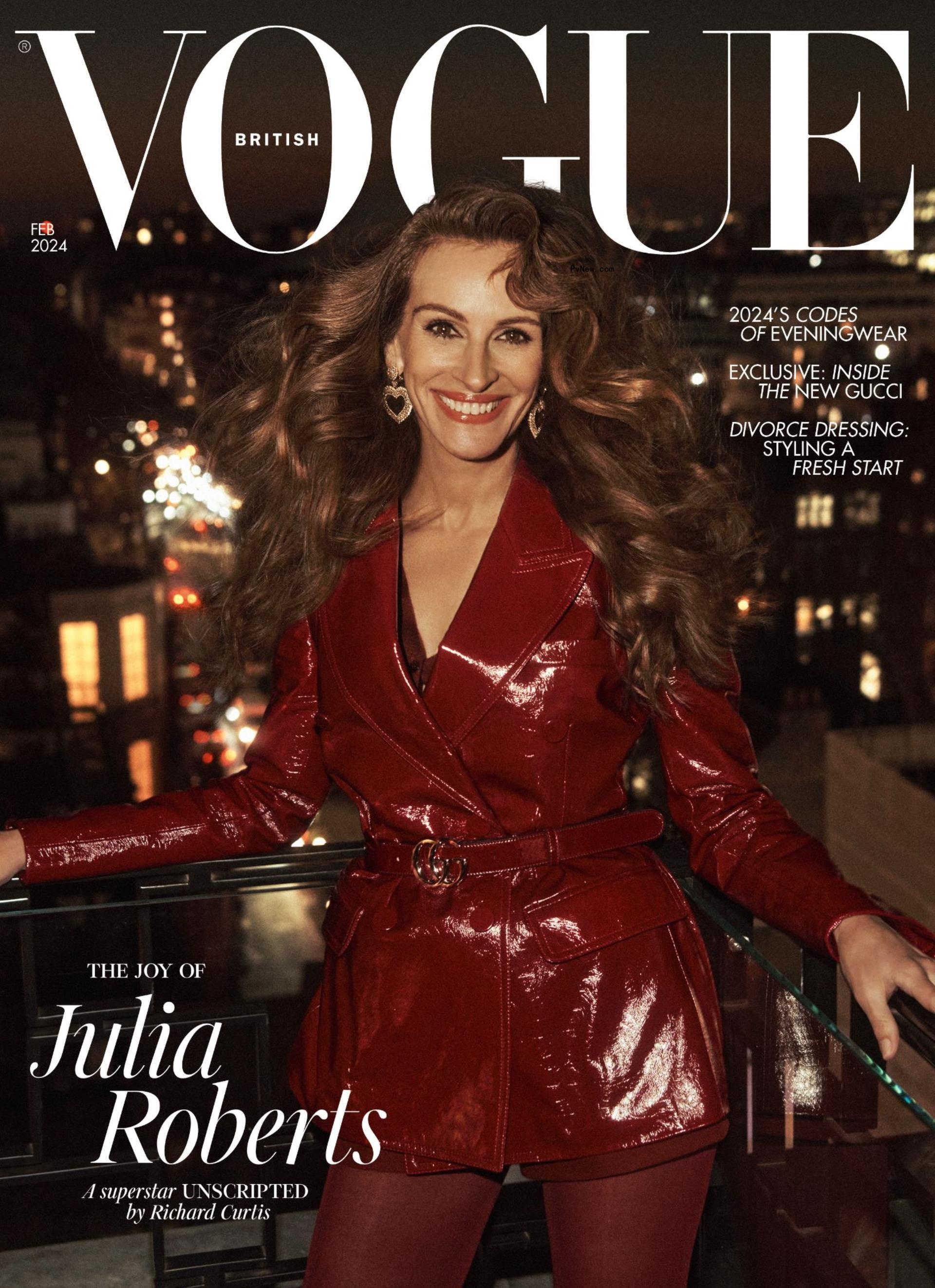 Julia Roberts British Vogue cover
