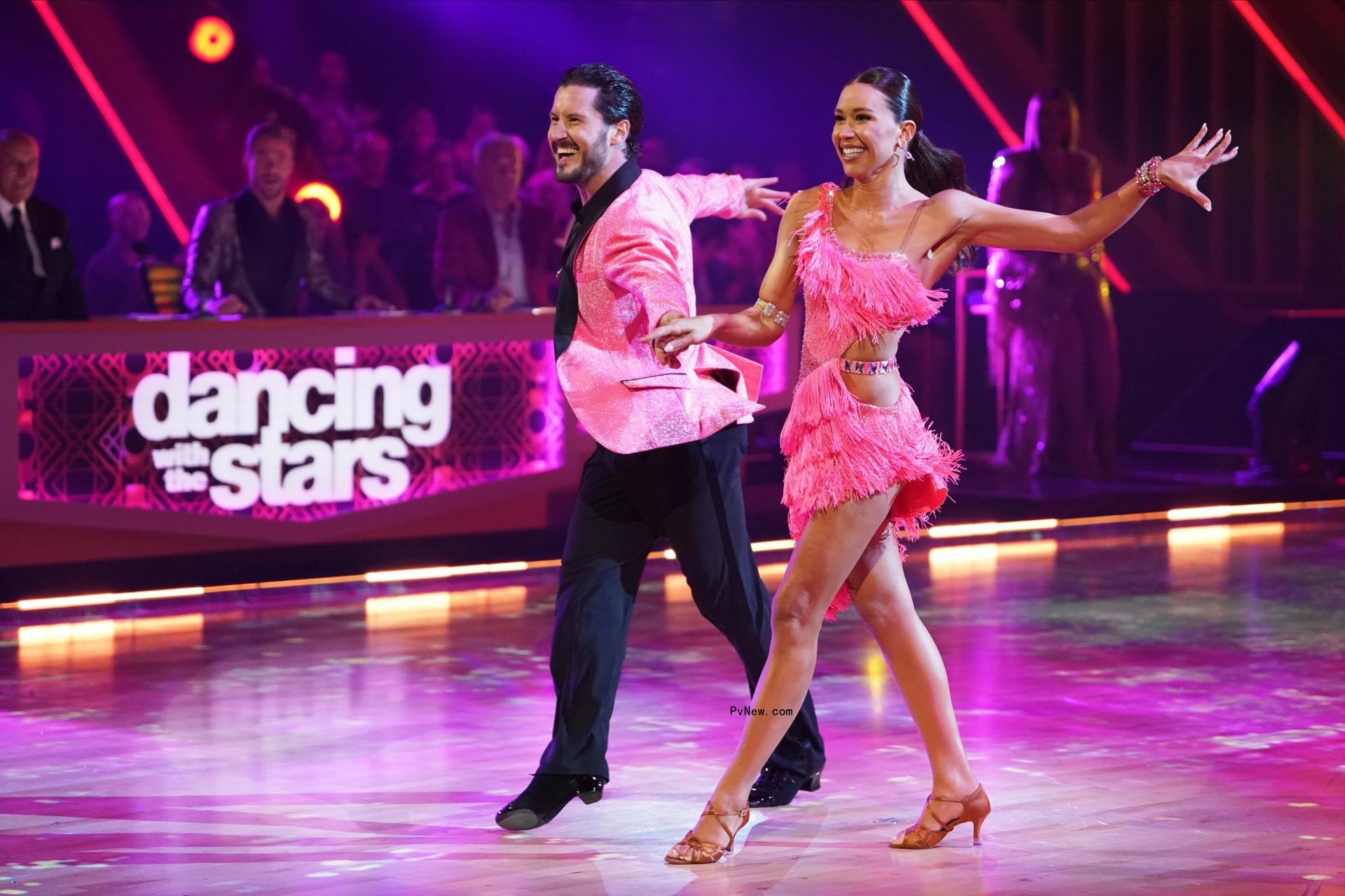 Val Chmerkovskiy and Gabby Windey on