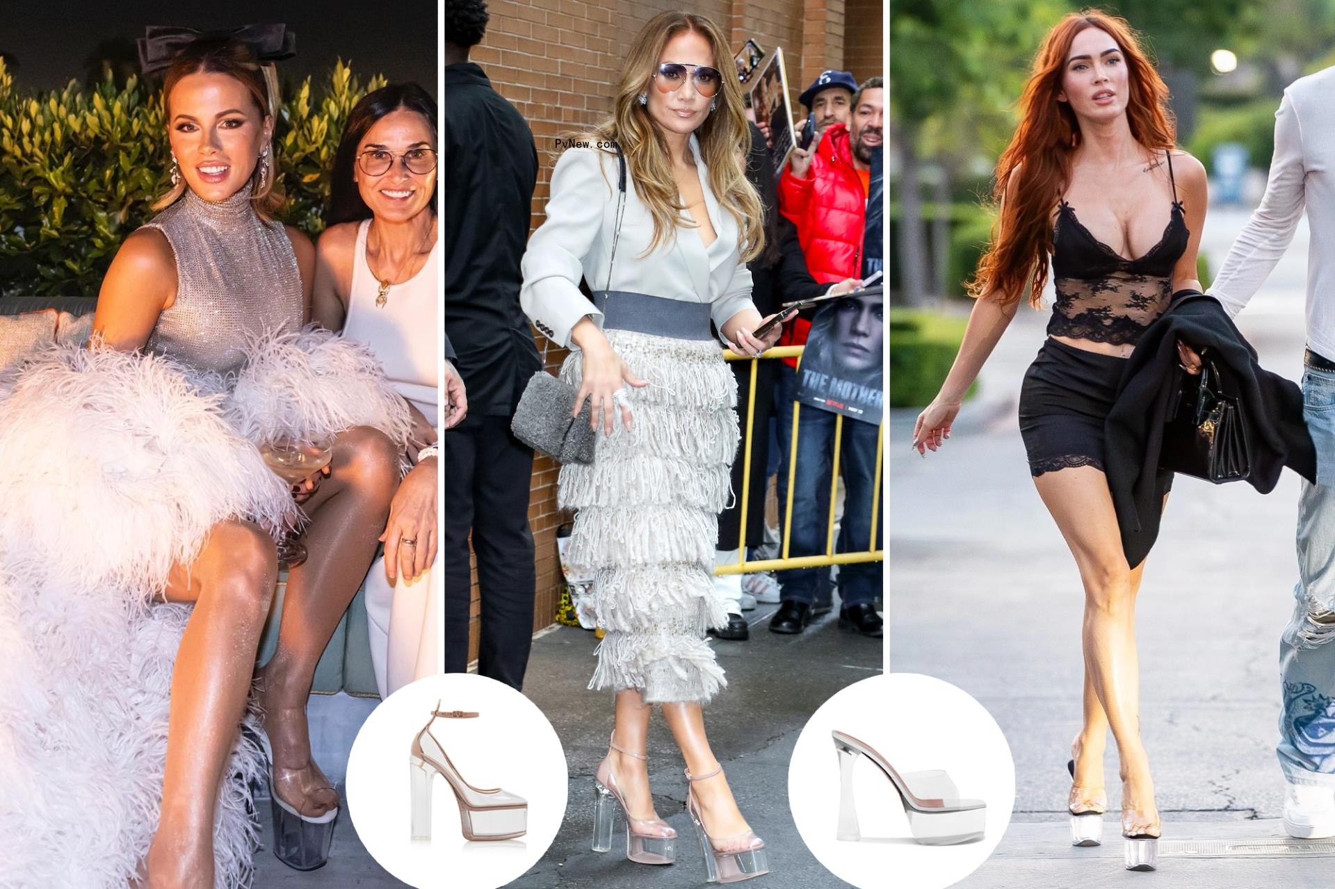 Stripper heels are havin<i></i>g a Hollywood moment, thanks to stars like Jennifer Lopez and Megan Fox