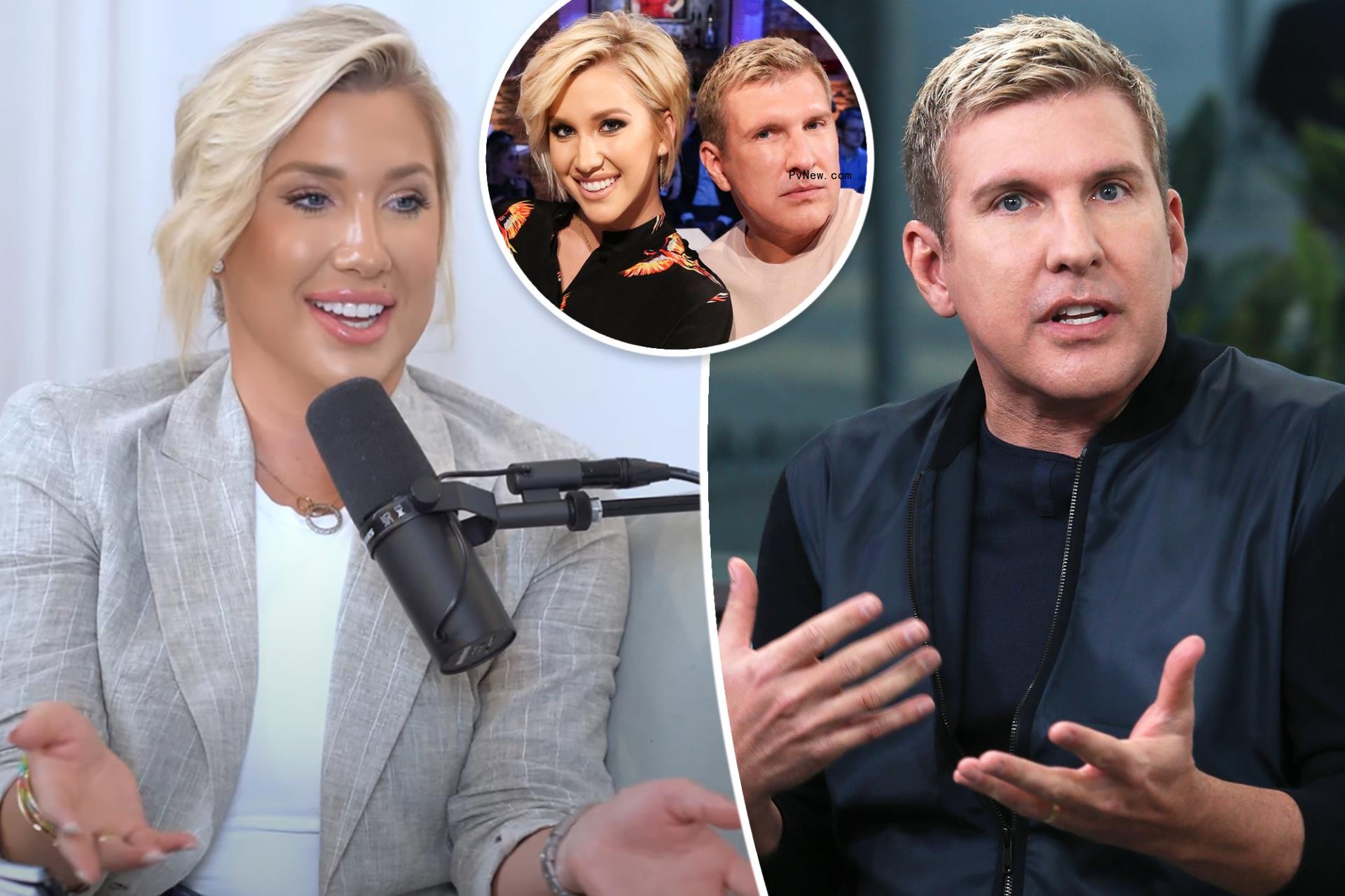 Todd Chrisley is going gray, Savannah /con<i></i>firm/is: ‘They don’t sell hair color’ in prison