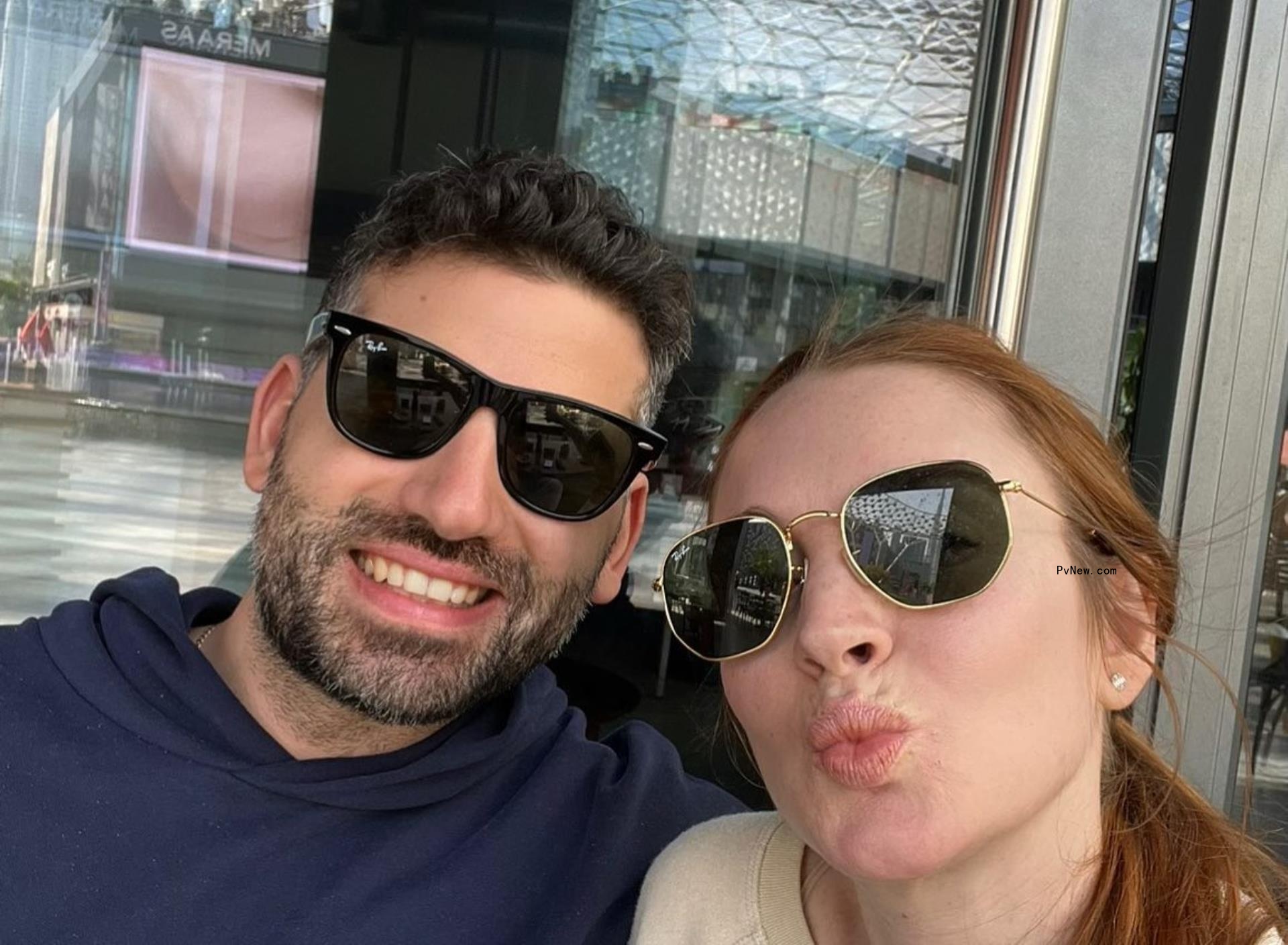 Lindsay Lohan and Bader Shammas