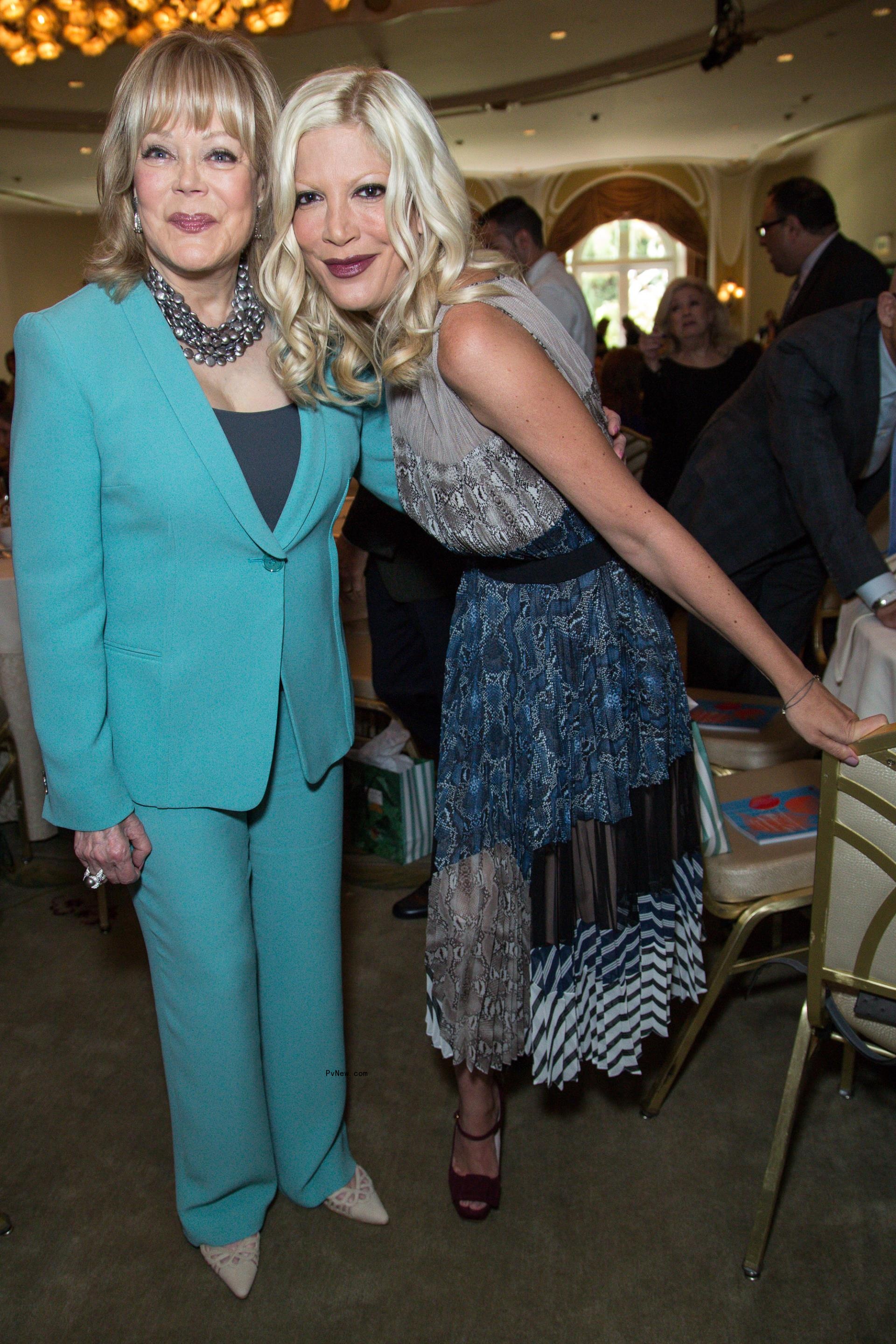 Candy Spelling and Tori Spelling