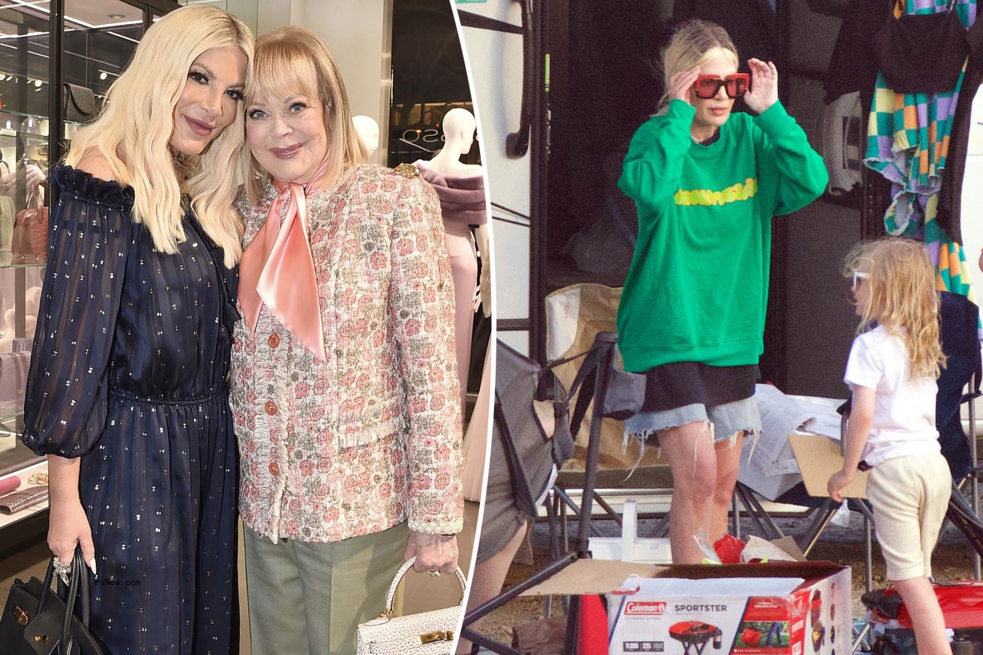 Candy Spelling turns off comments after backlash over daughter Tori, grandkids’ RV stay