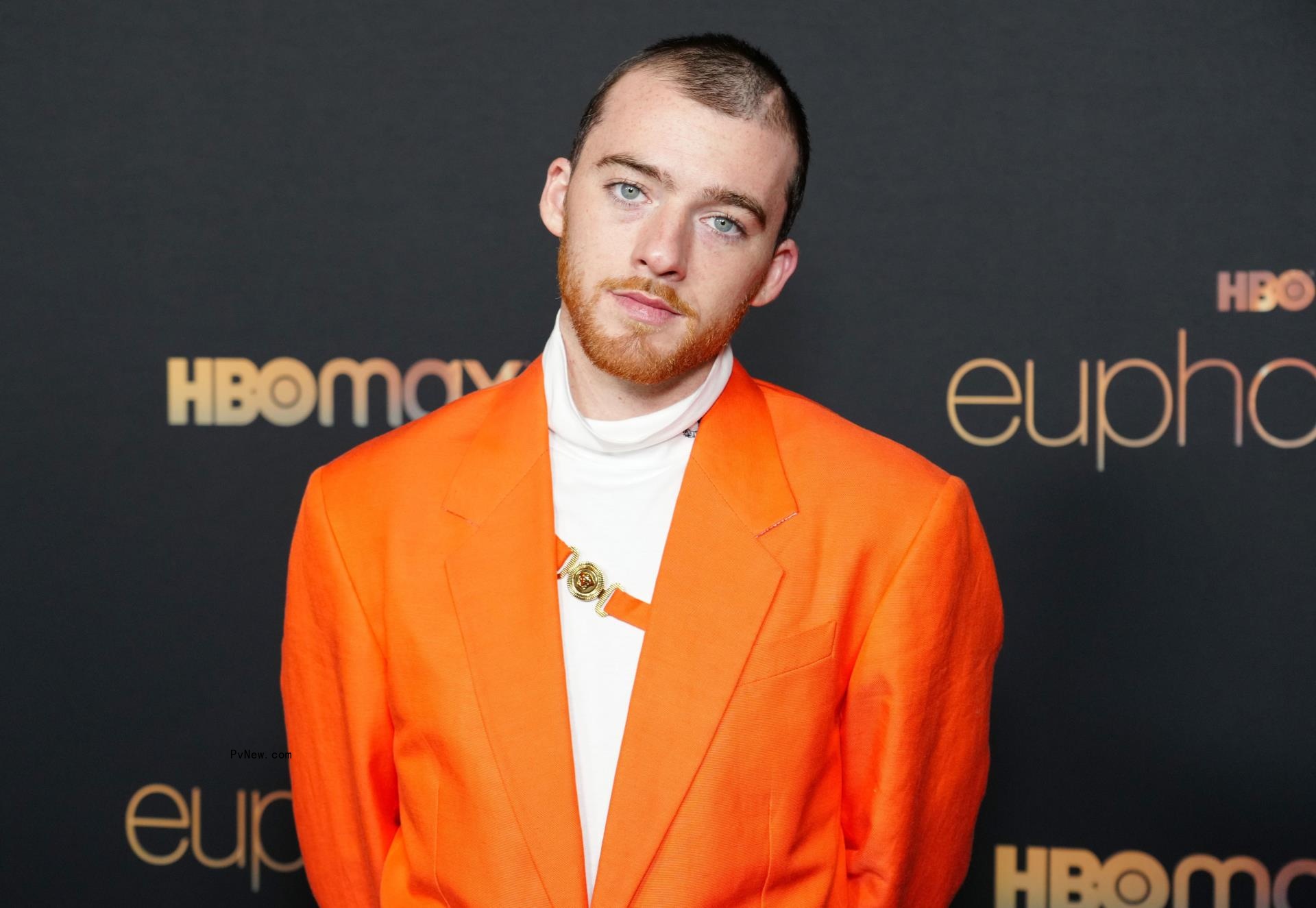 A photo of Angus Cloud on the red carpet