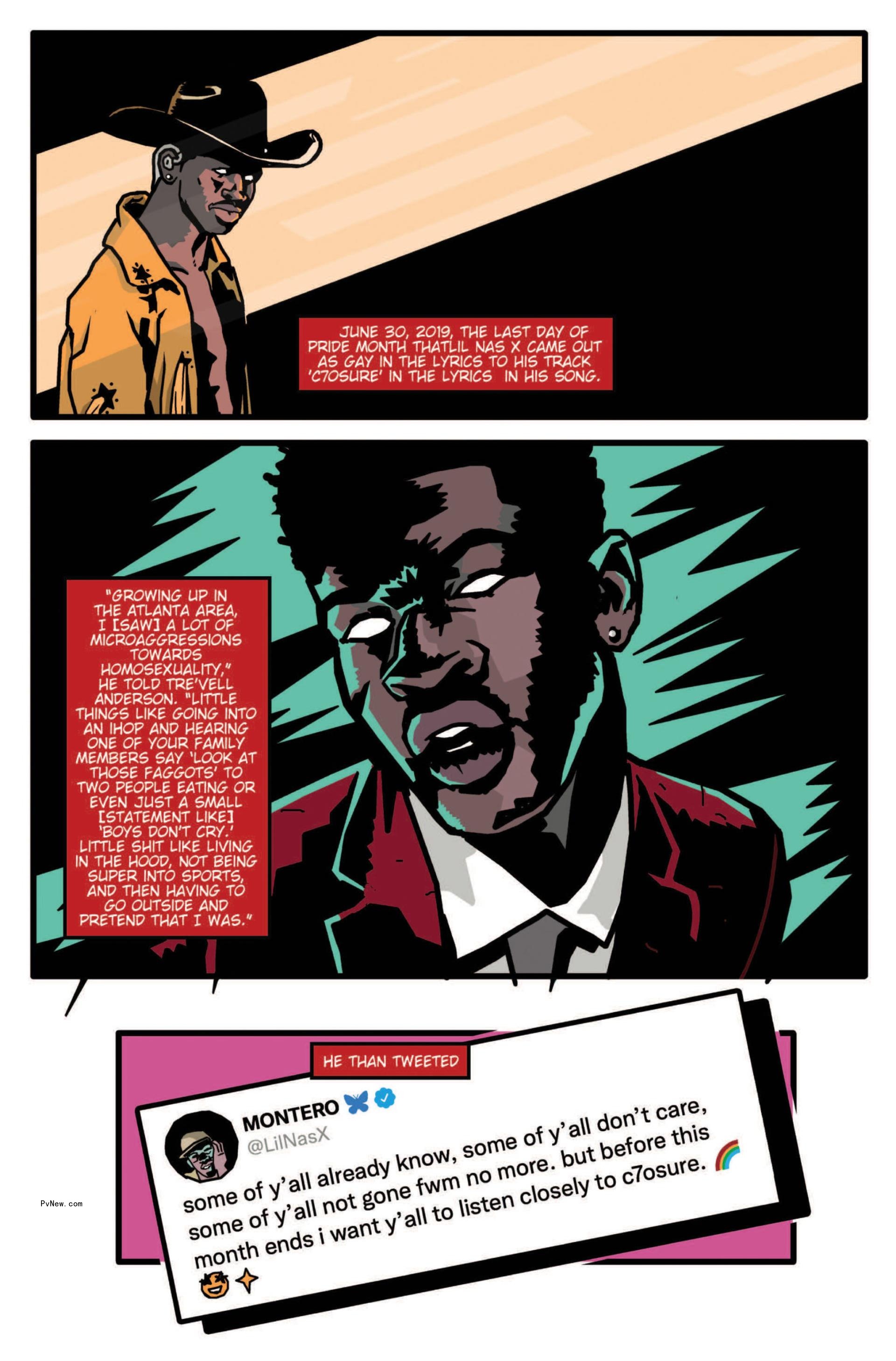 Lil Nas X Stars in New Comic Book From ‘Fame’ Series
