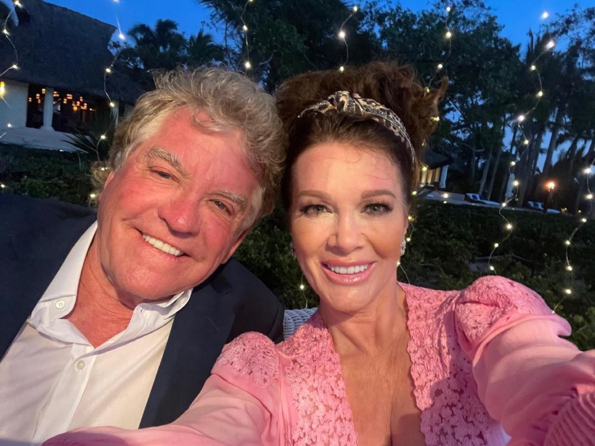 A selfie of Lisa Vanderpump and Ken Todd