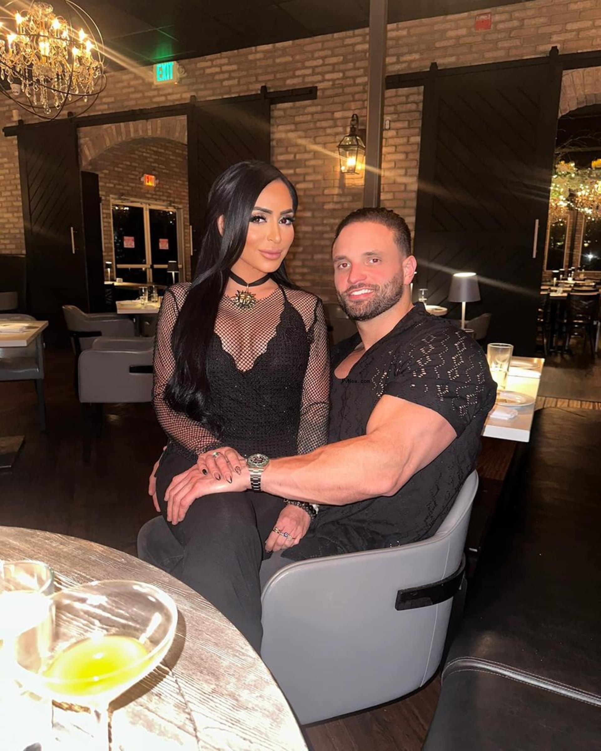 Angelina Pivarnick and Vinny Tortorella