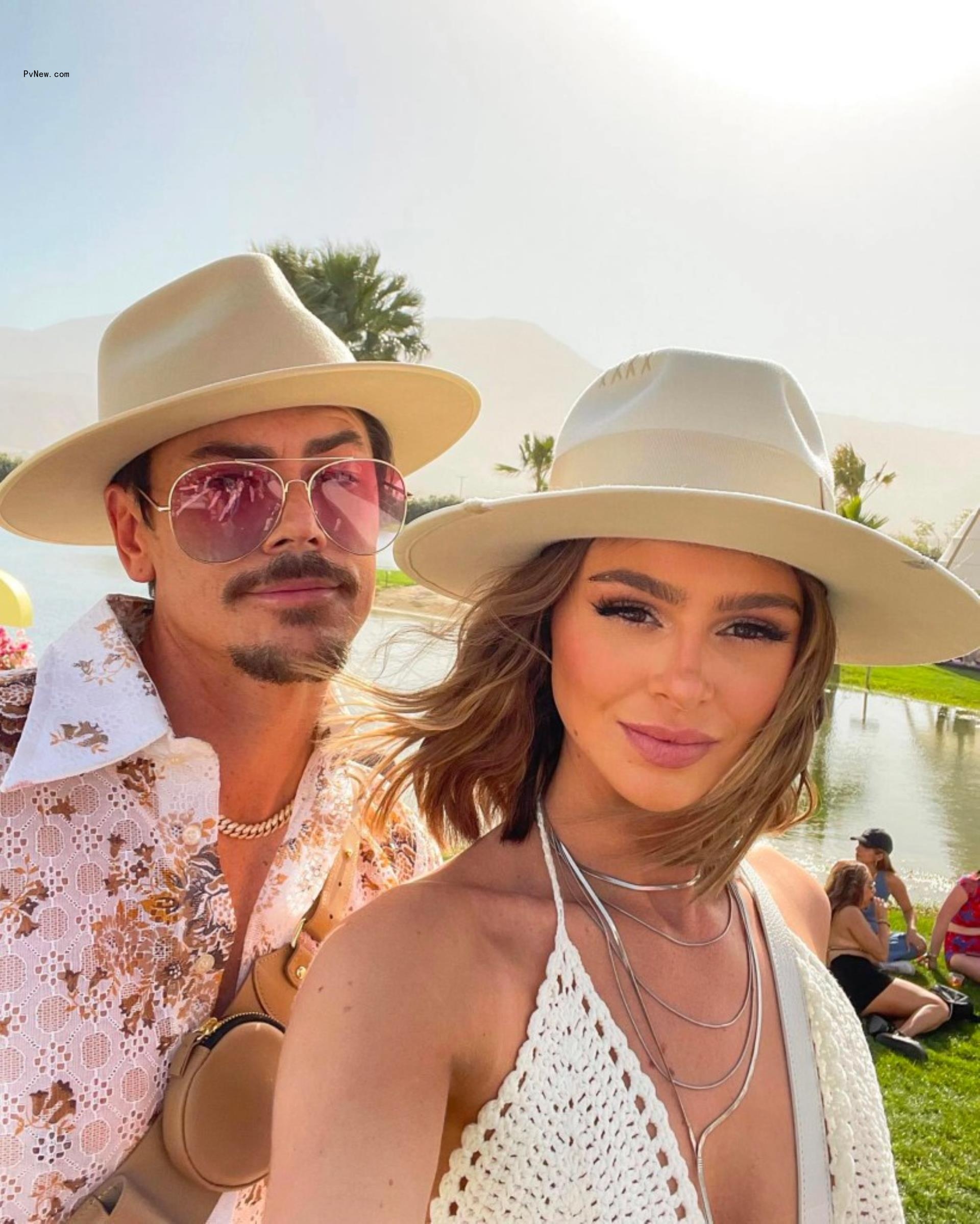 Tom Sandoval and Raquel Leviss in a selfie.