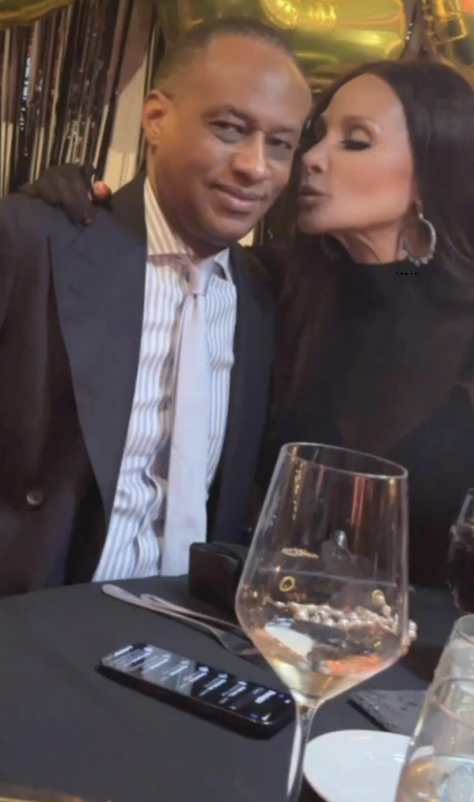 Brian Maillian and Beverly Johnson