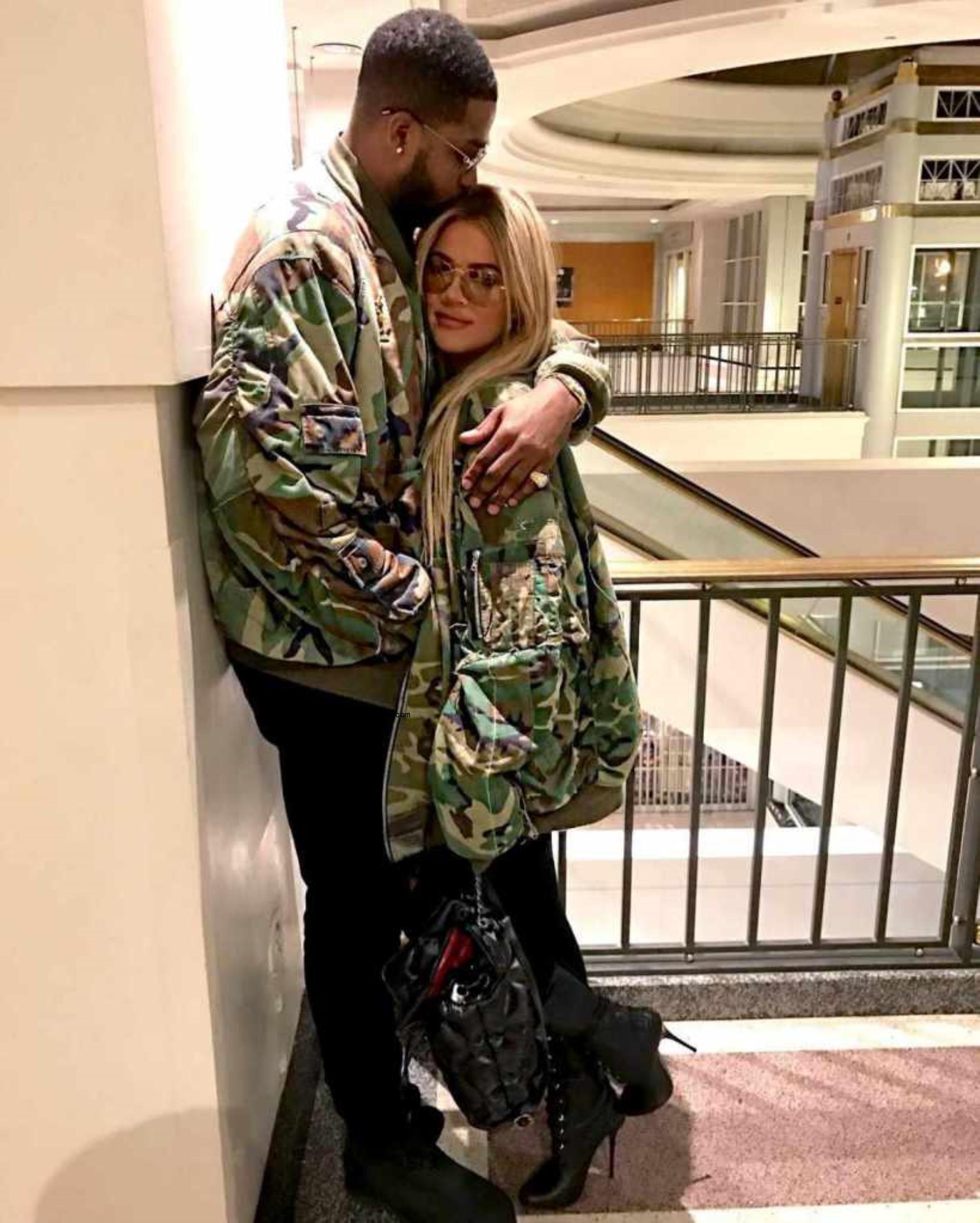 Tristan Thompson and Khloe Kardashian
