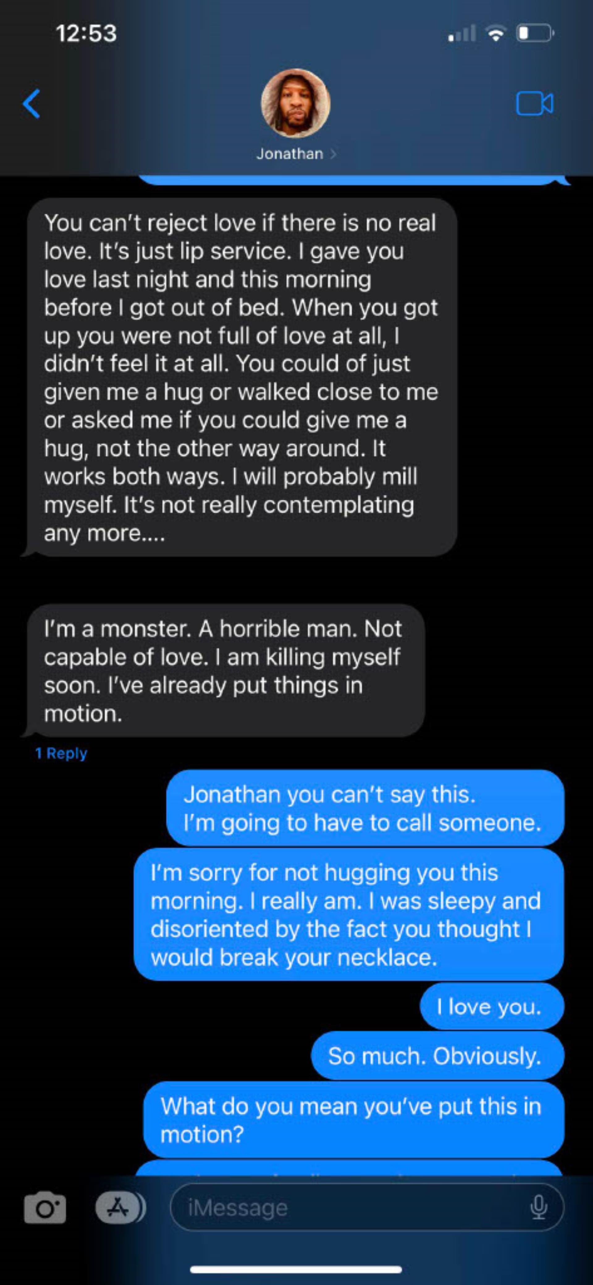 Disturbing Jo<i></i>nathan Majors Texts and Audio Released in Court: ‘I’m a Great Man’ and ‘Doing Great Things for My Culture and the World’