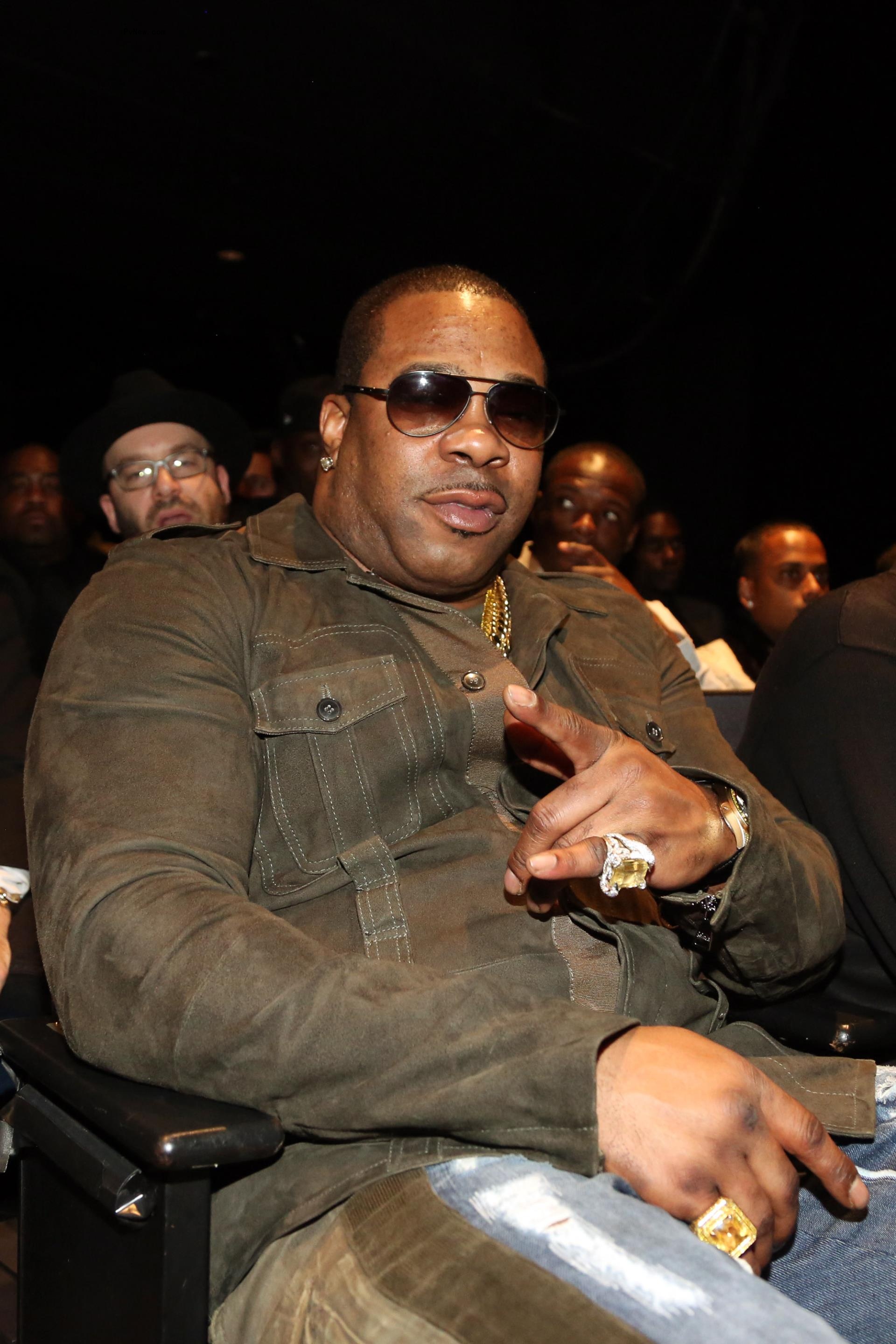 Busta Rhymes at the 2014 Global Spin Awards.