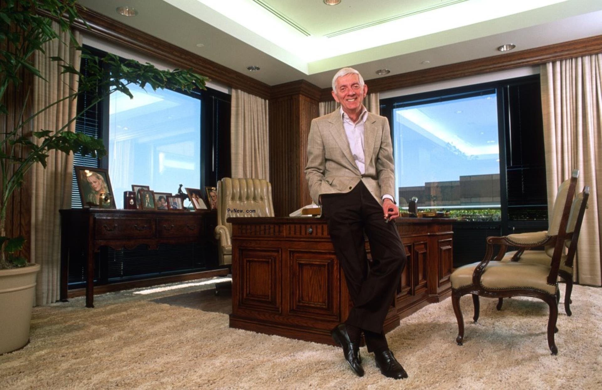A photo of Aaron Spelling.