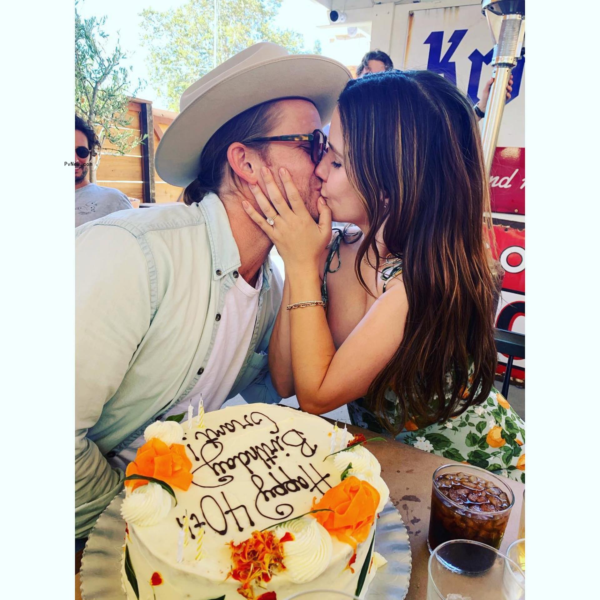 Sophia Bush and Grant Hughes