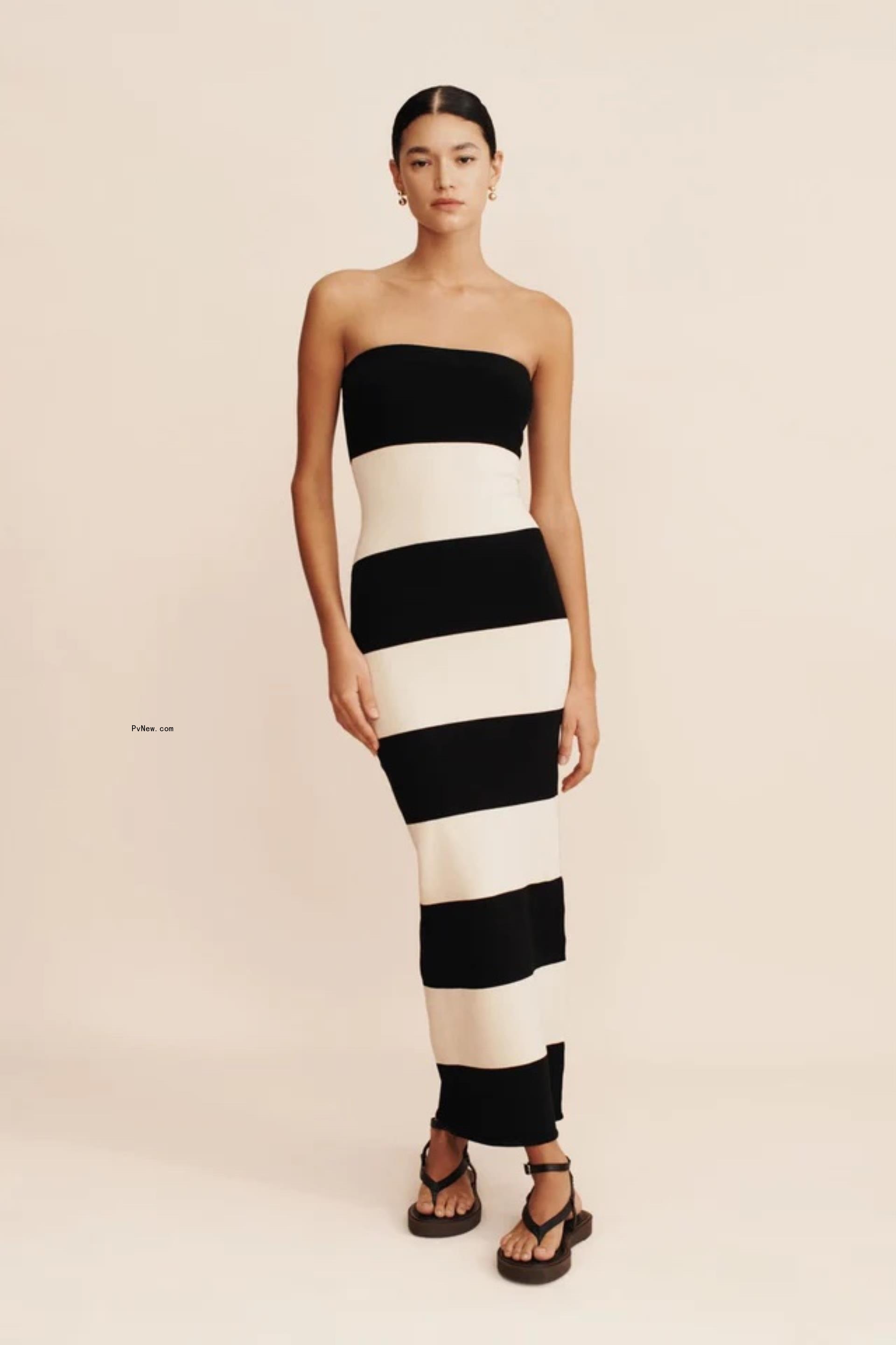 Posse Theo Strapless Dress