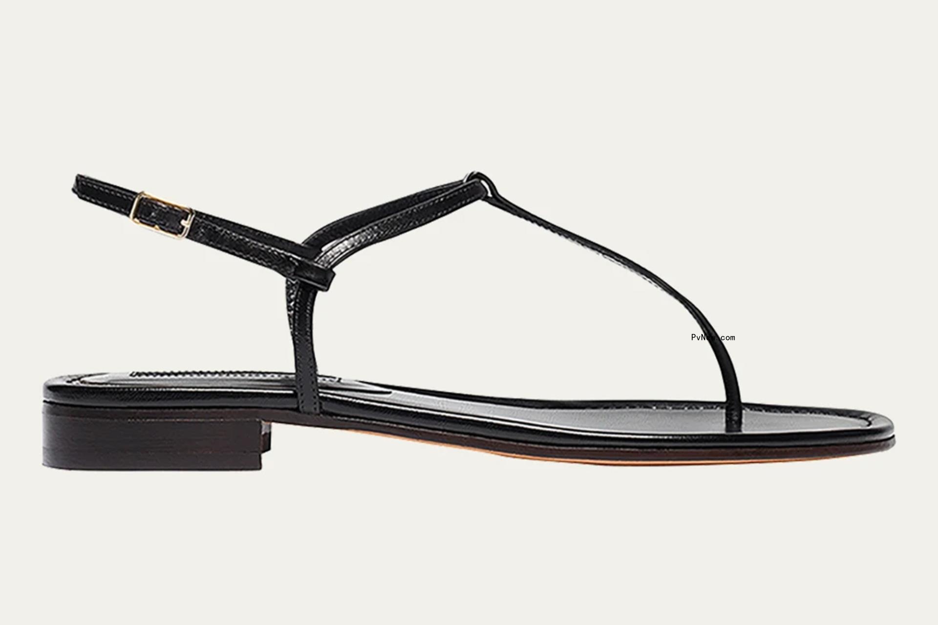 Emme Parsons Cecilia Leather Thong Sandals