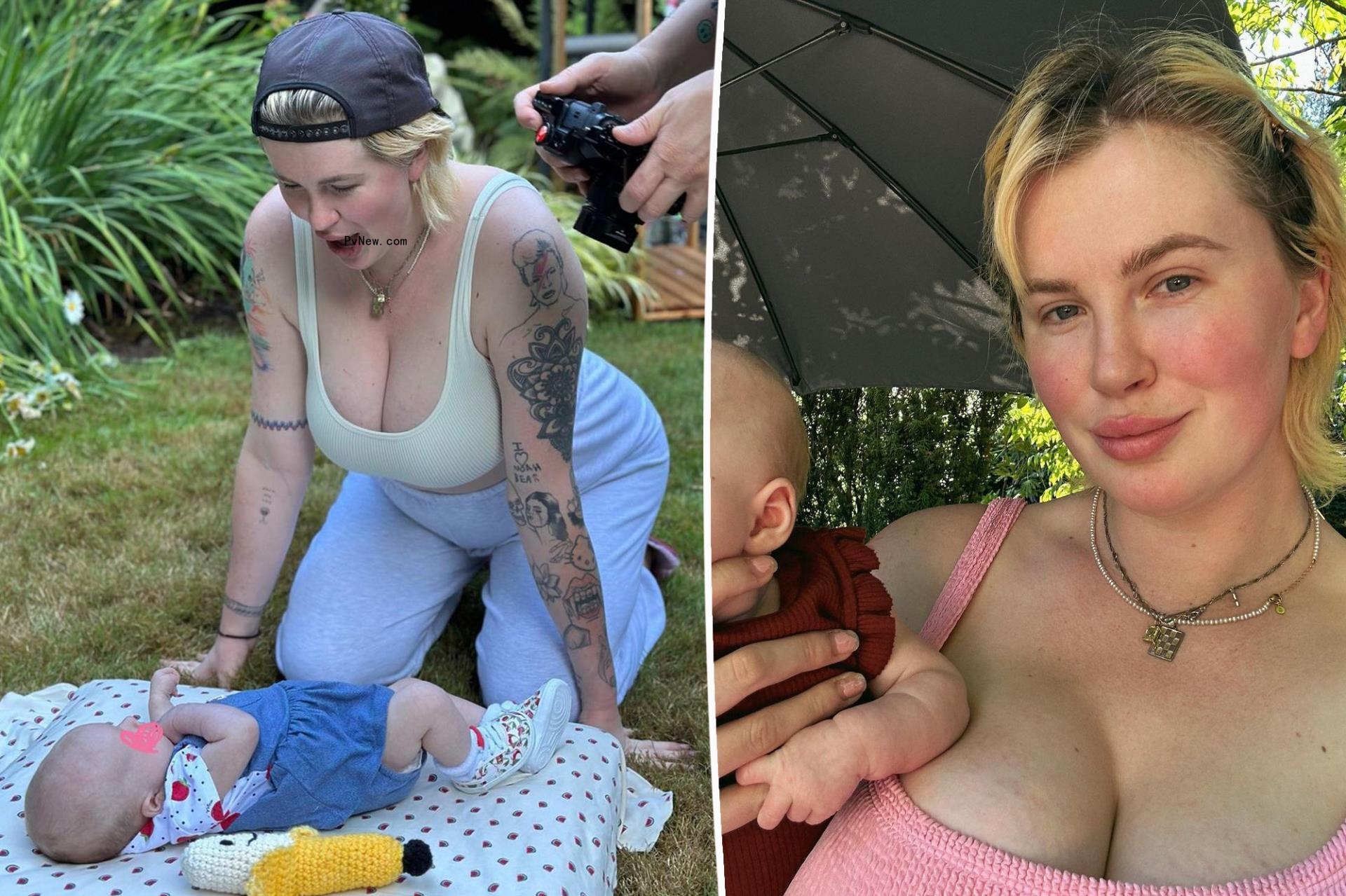 Ireland Baldwin takes ‘pride’ in breastfeeding her baby girl with her ‘milk jugs’