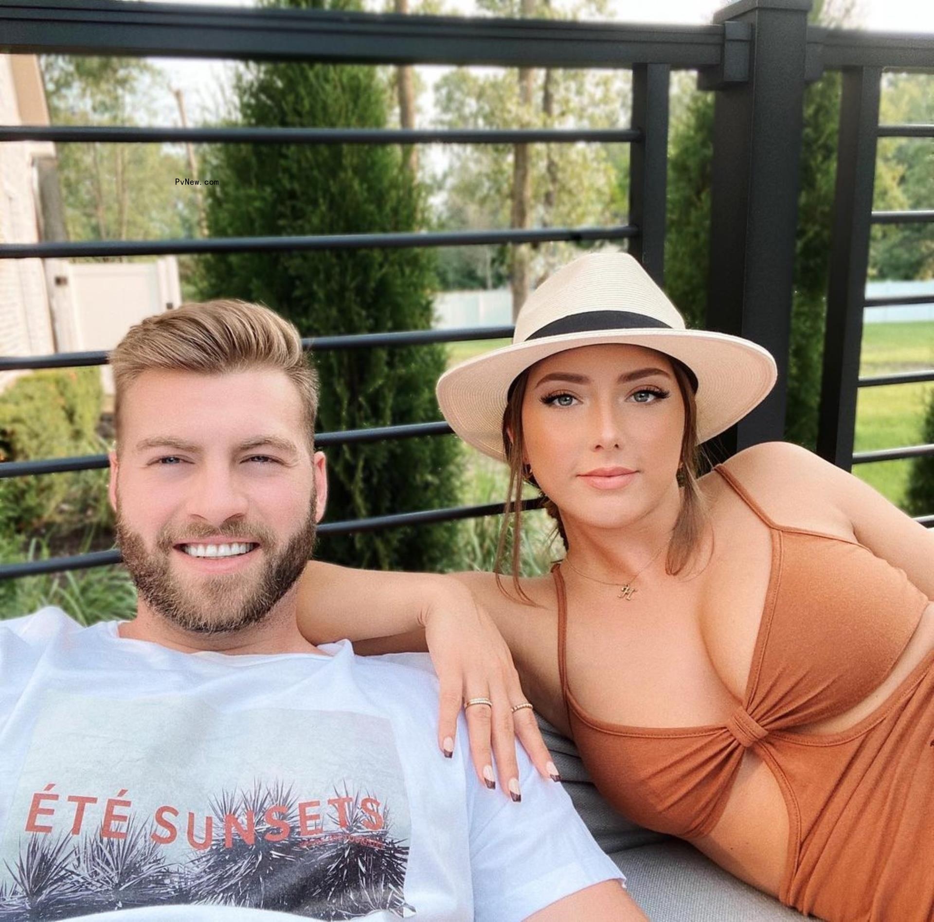 Hailie Jade and Evan McClintock