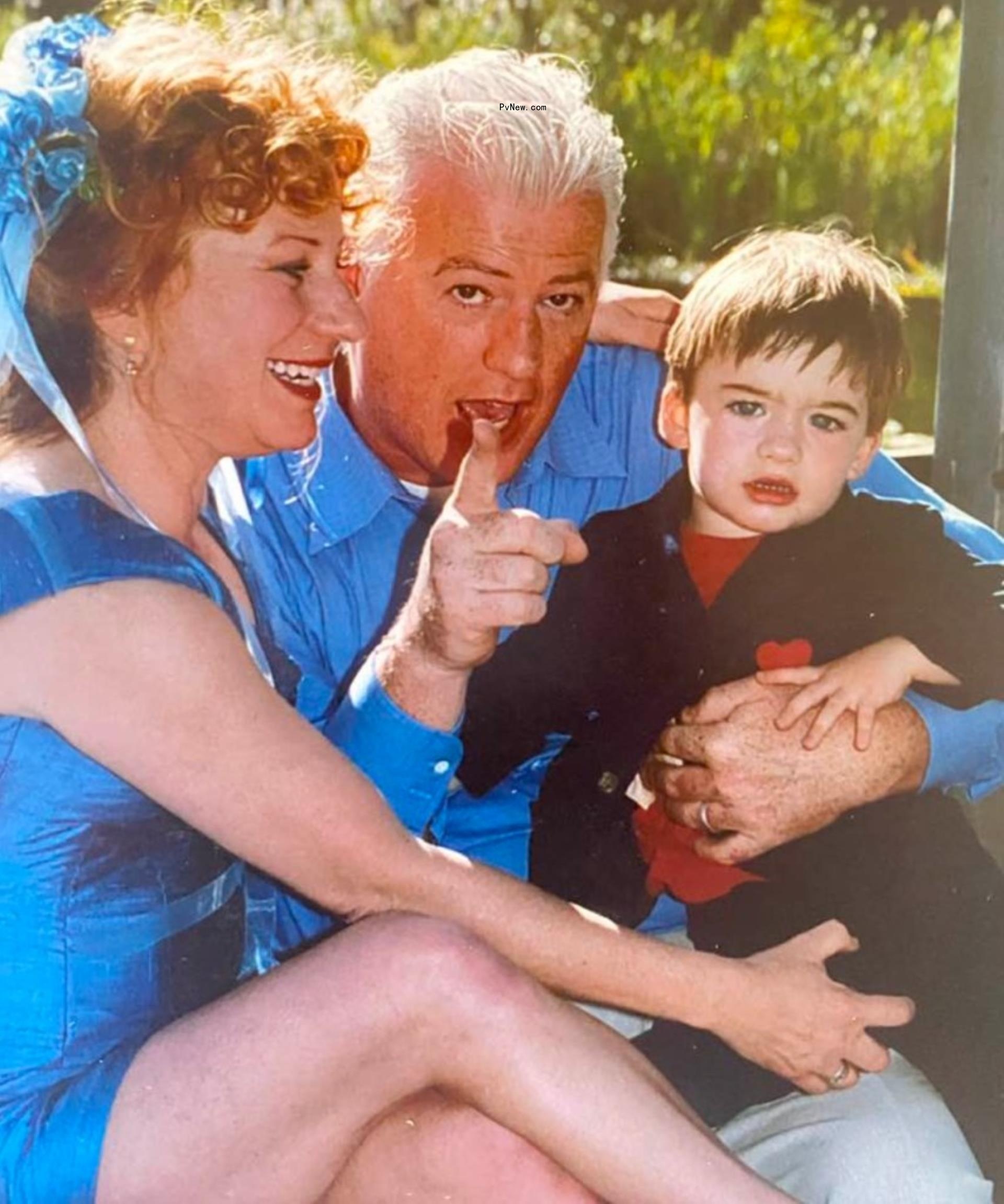 Angus Cloud family photo