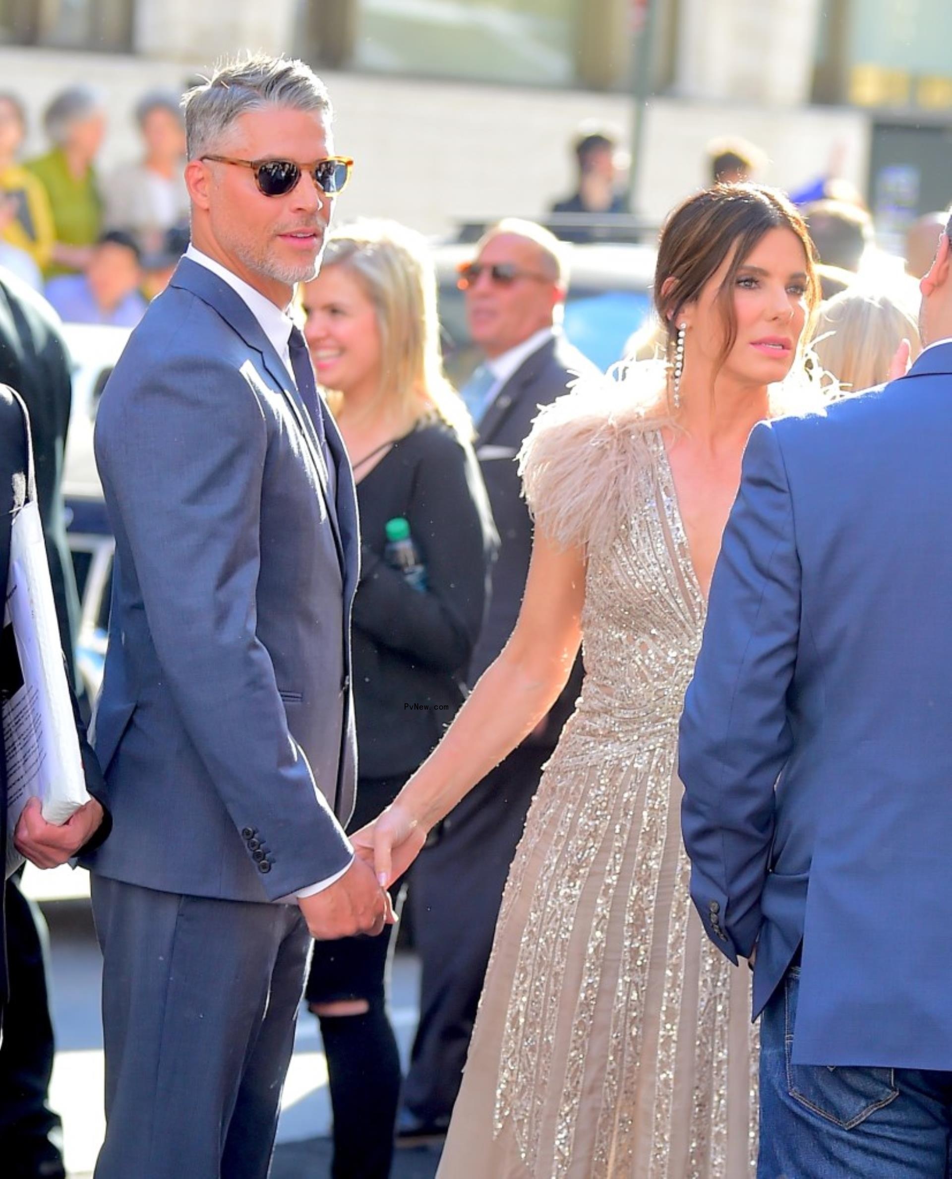 Bryan Randall and Sandra Bullock