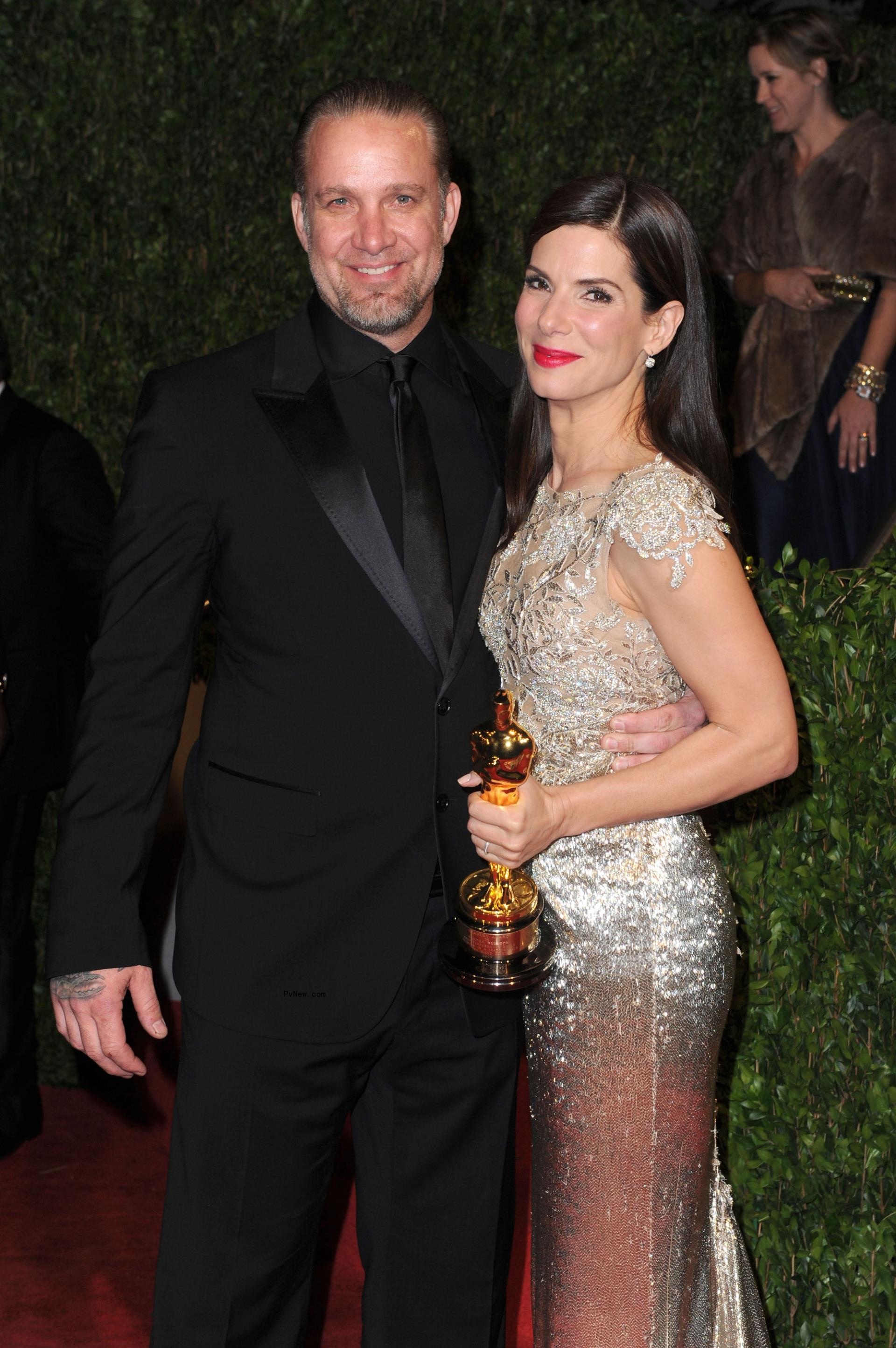 Jesse James and actress Sandra Bullock
