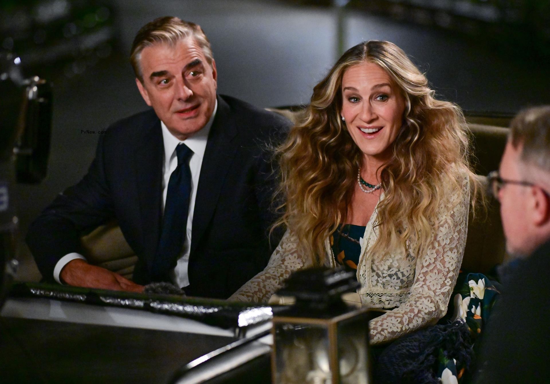 Chris Noth and Sarah Jessica Parker 