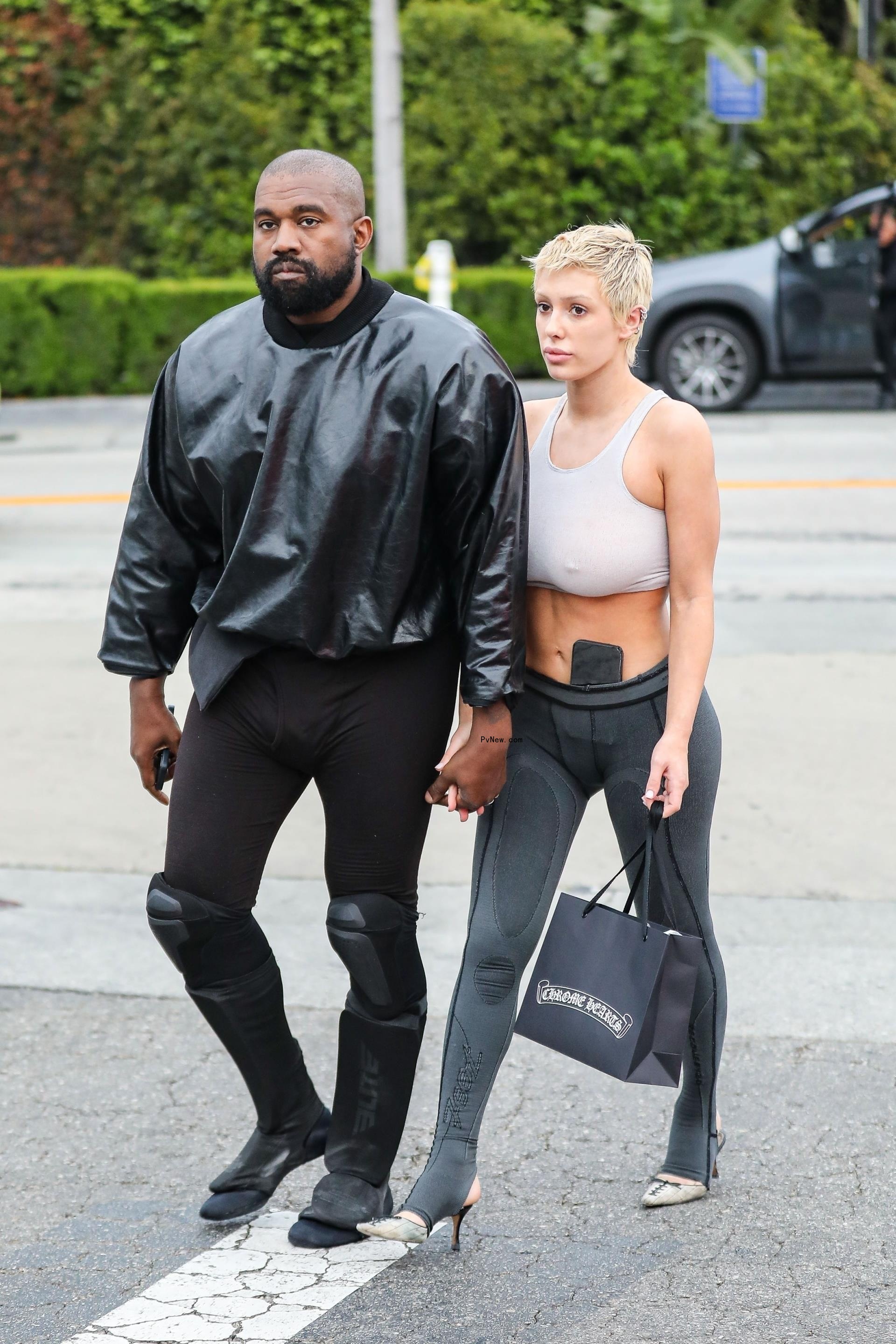 Kanye West and Bianca Censori