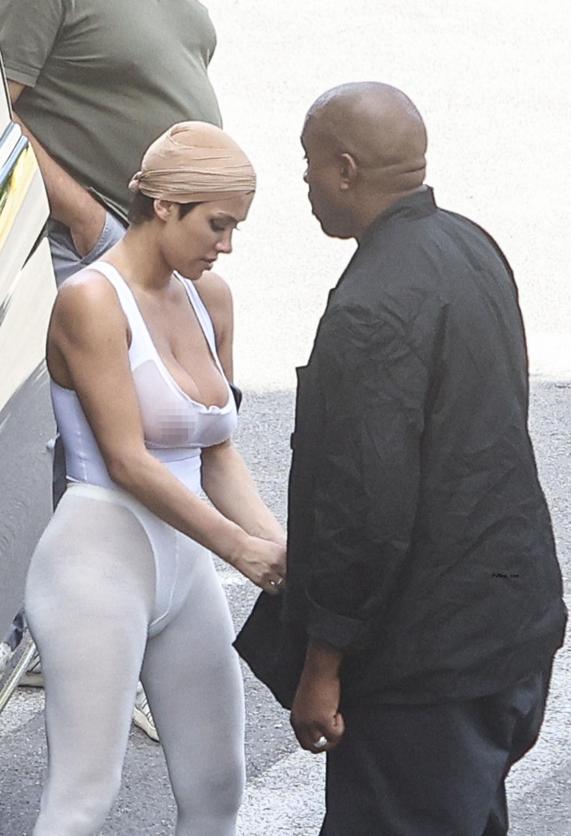 Bianca Censori and Kanye West