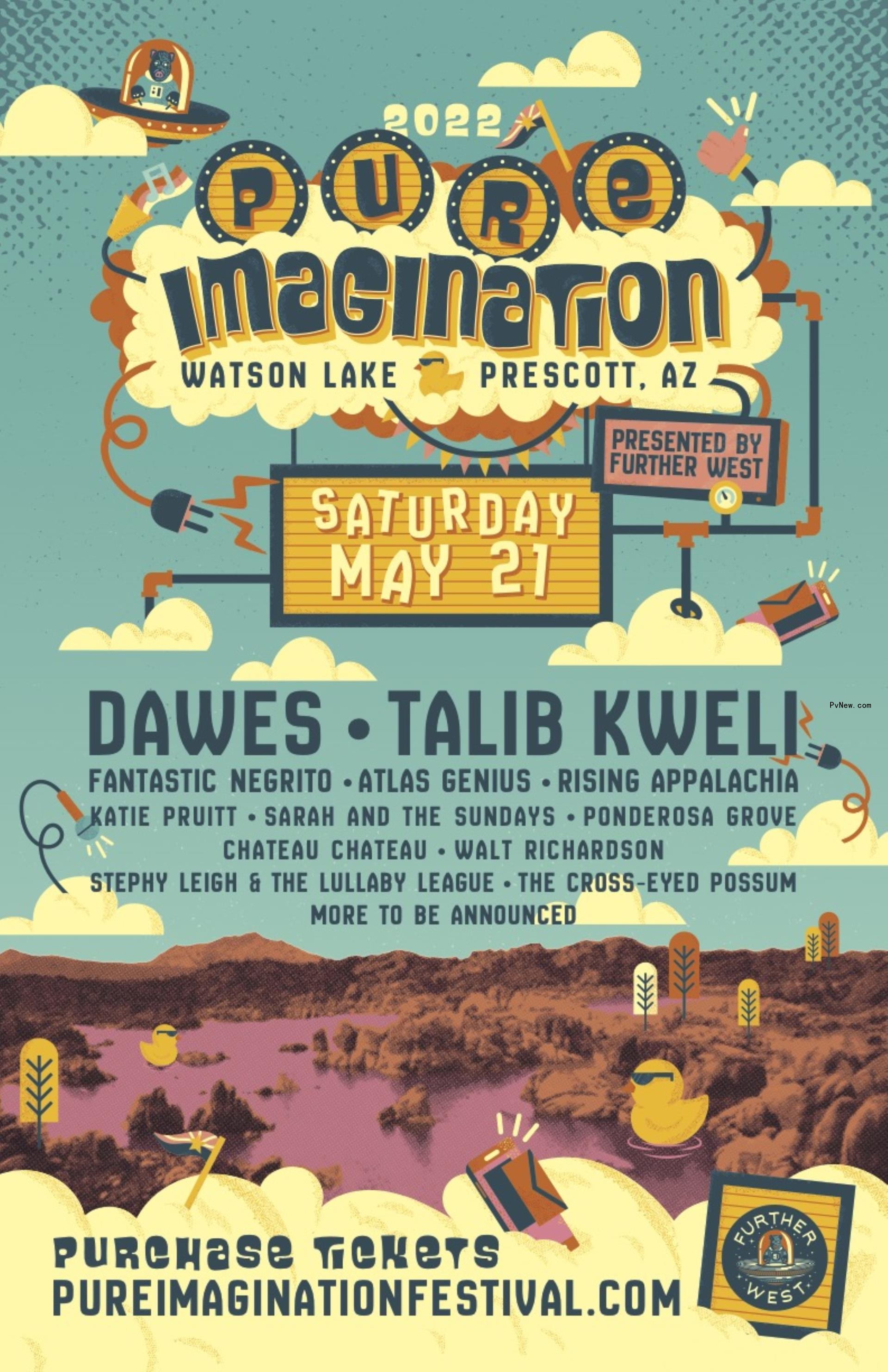 Dawes, Talib Kweli to Headline Pure Imagination Festival in Arizona